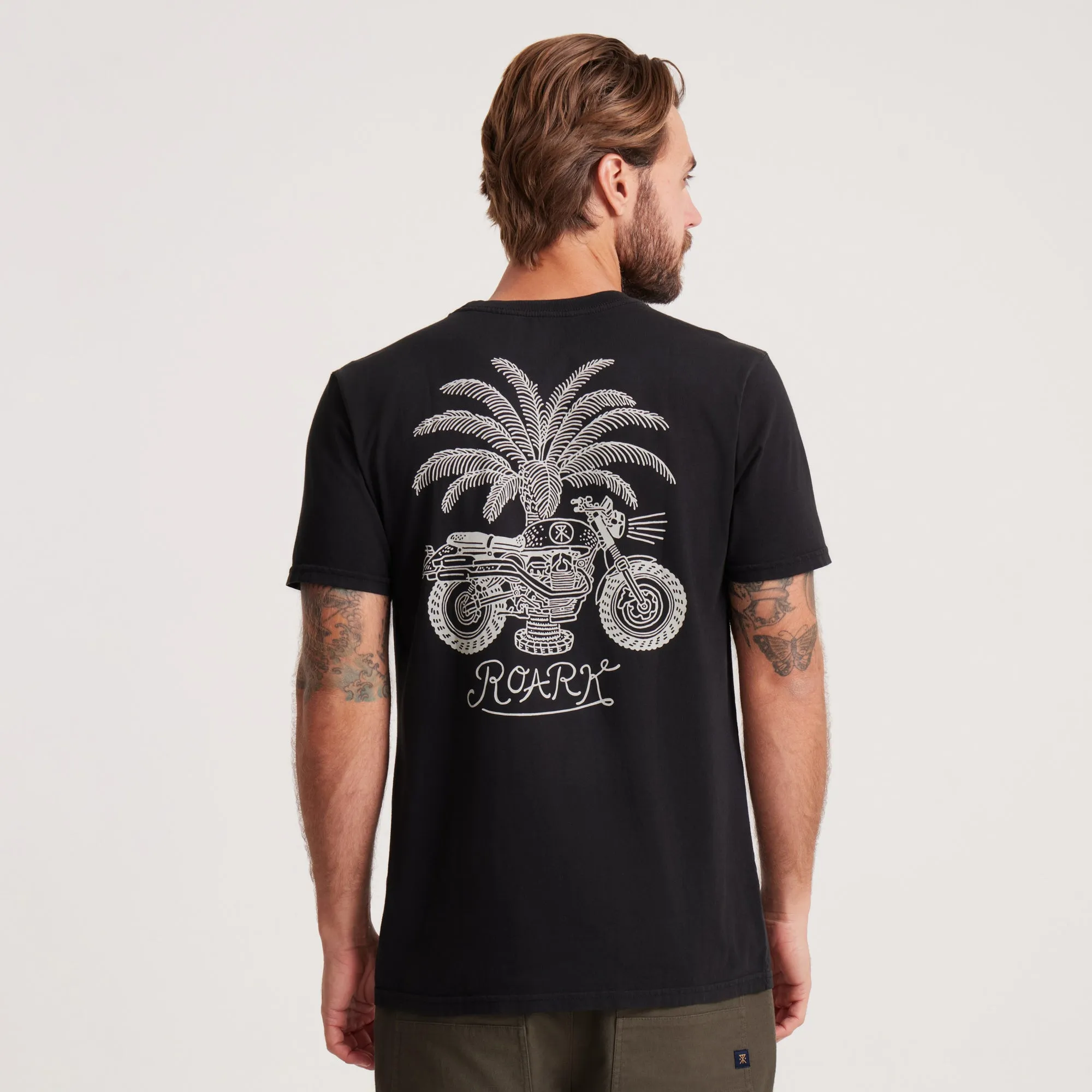 Moto Premium Tee - Black sold by Roark product image thumbnail 4