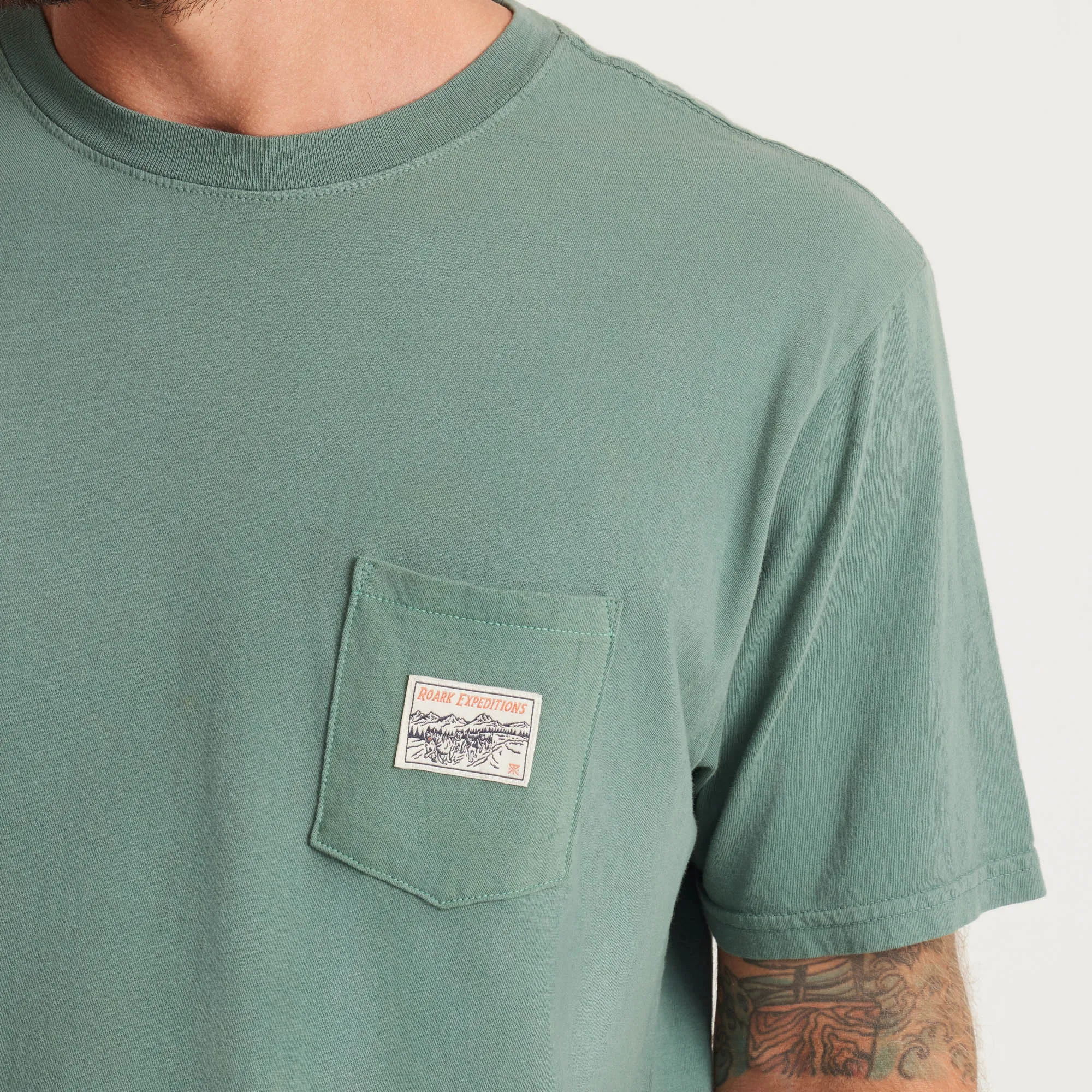 Expedition Pocket Premium Tee - Tundra sold by Roark product image thumbnail 4