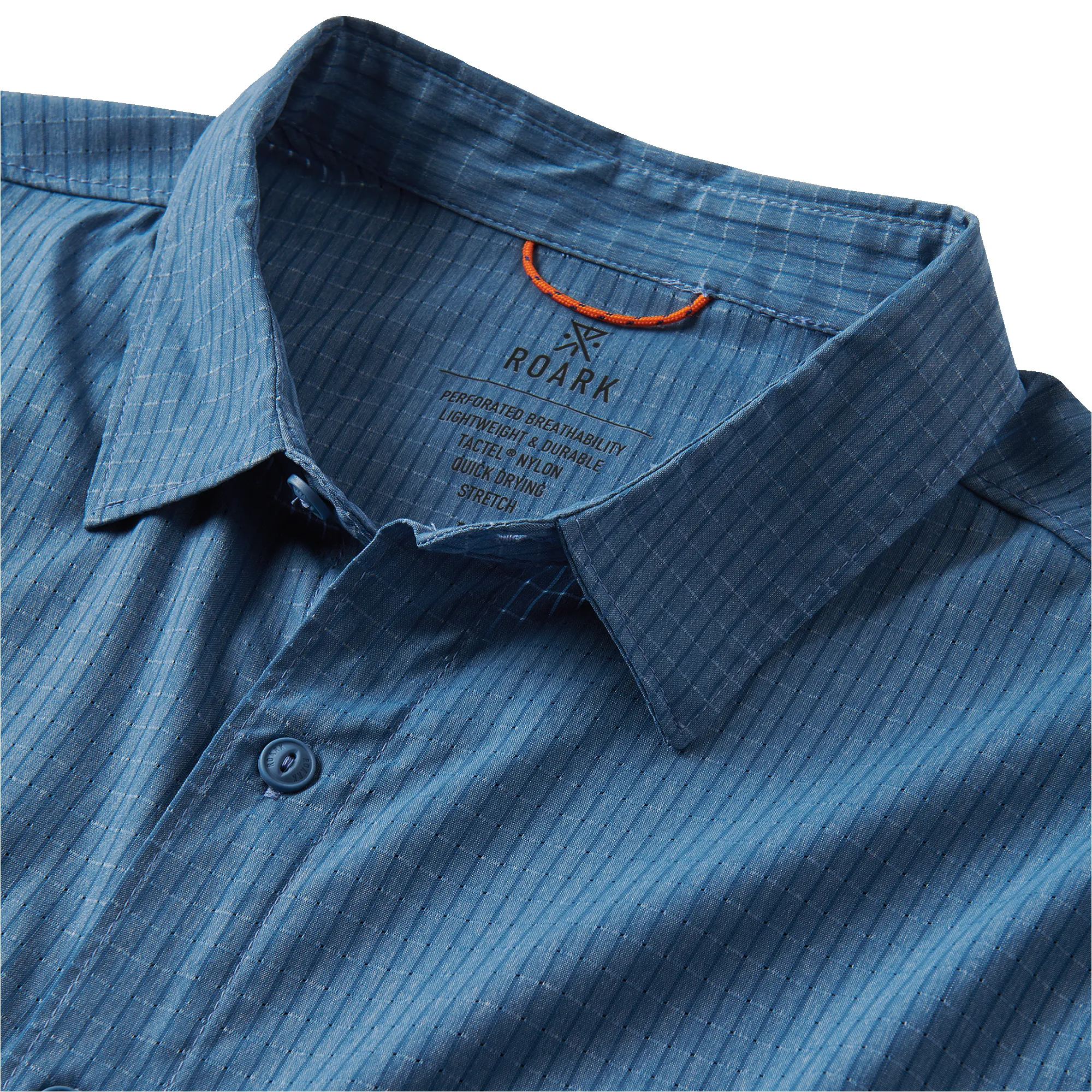 Bless Up Breathable Stretch Shirt - Steel Blue sold by Roark product image thumbnail 3