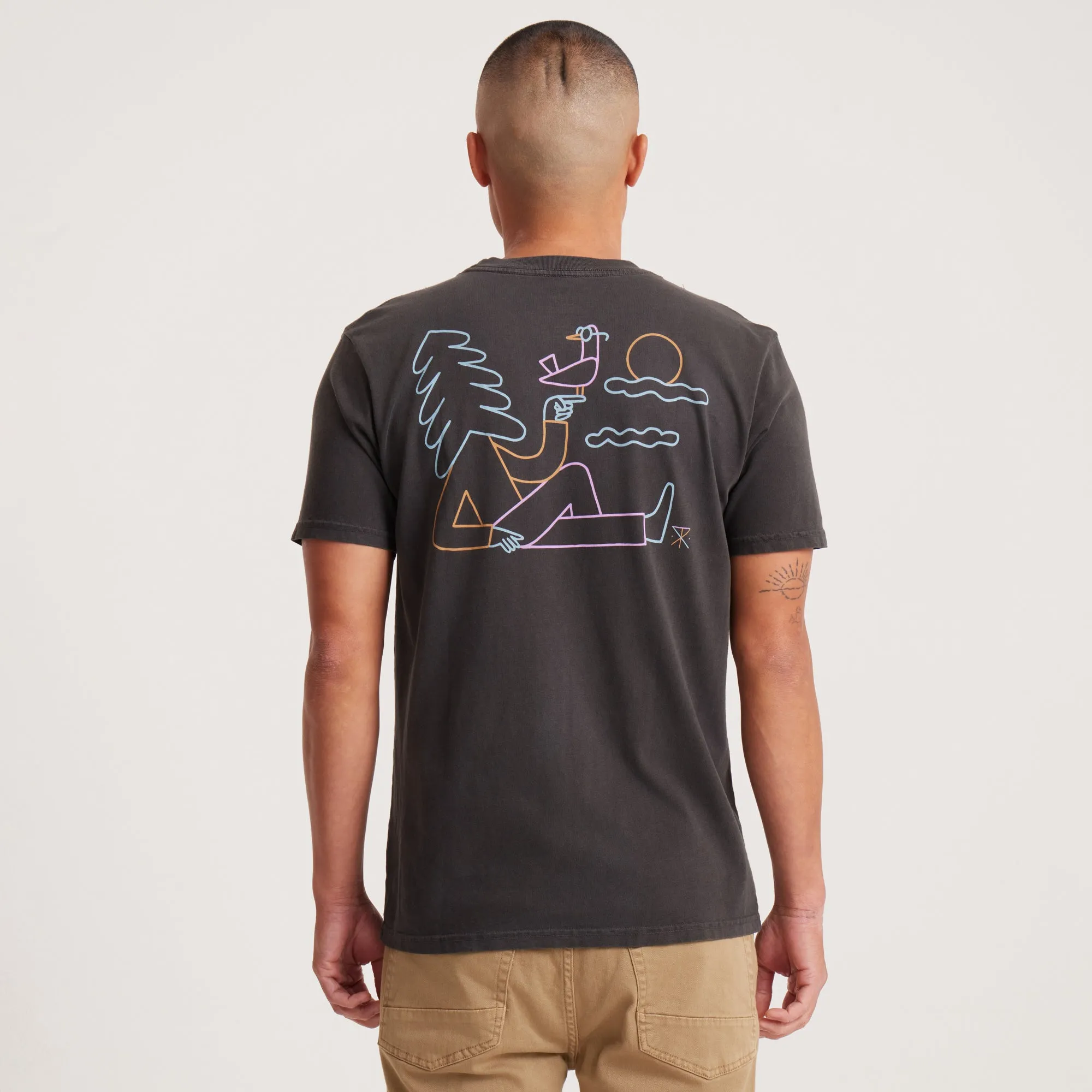 Unhustle Premium Tee - Charcoal sold by Roark product image thumbnail 4