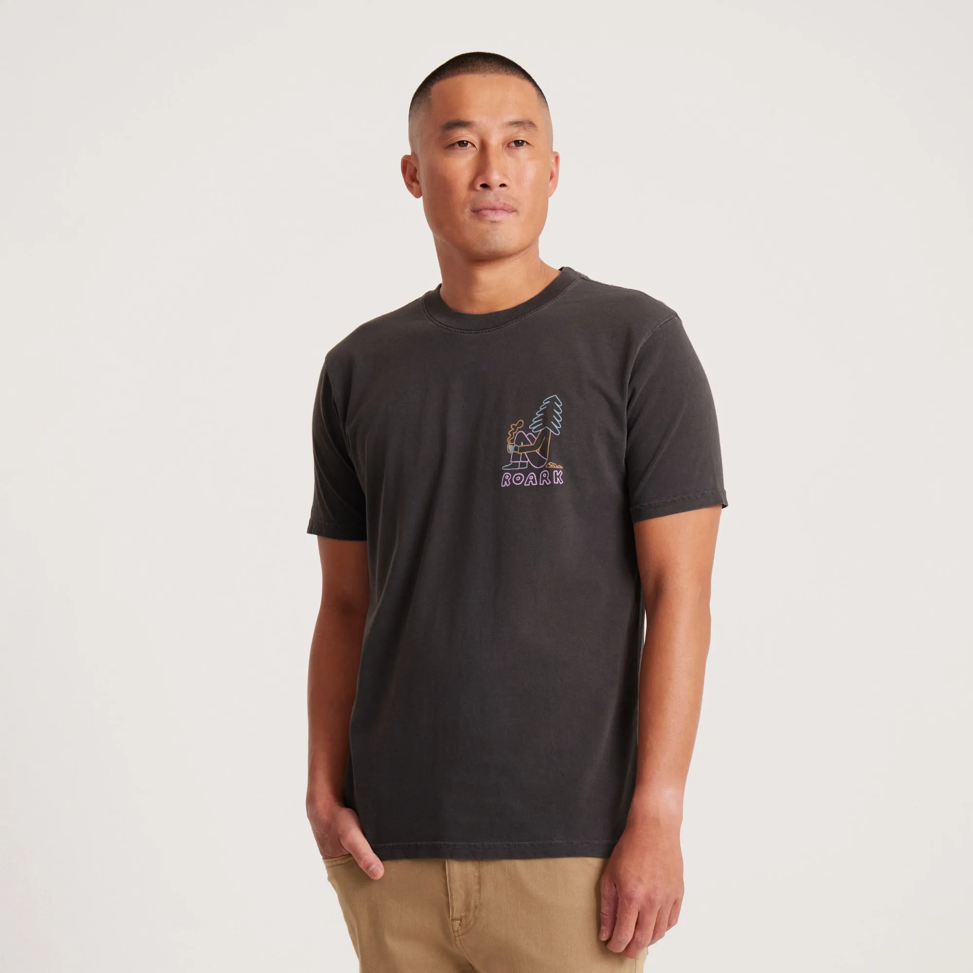 Unhustle Premium Tee - Charcoal sold by Roark product image thumbnail 3
