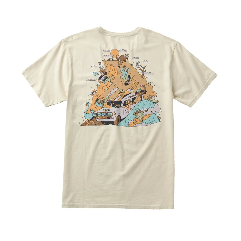 Road Trip Club Premium Tee - Ivory sold by Roark