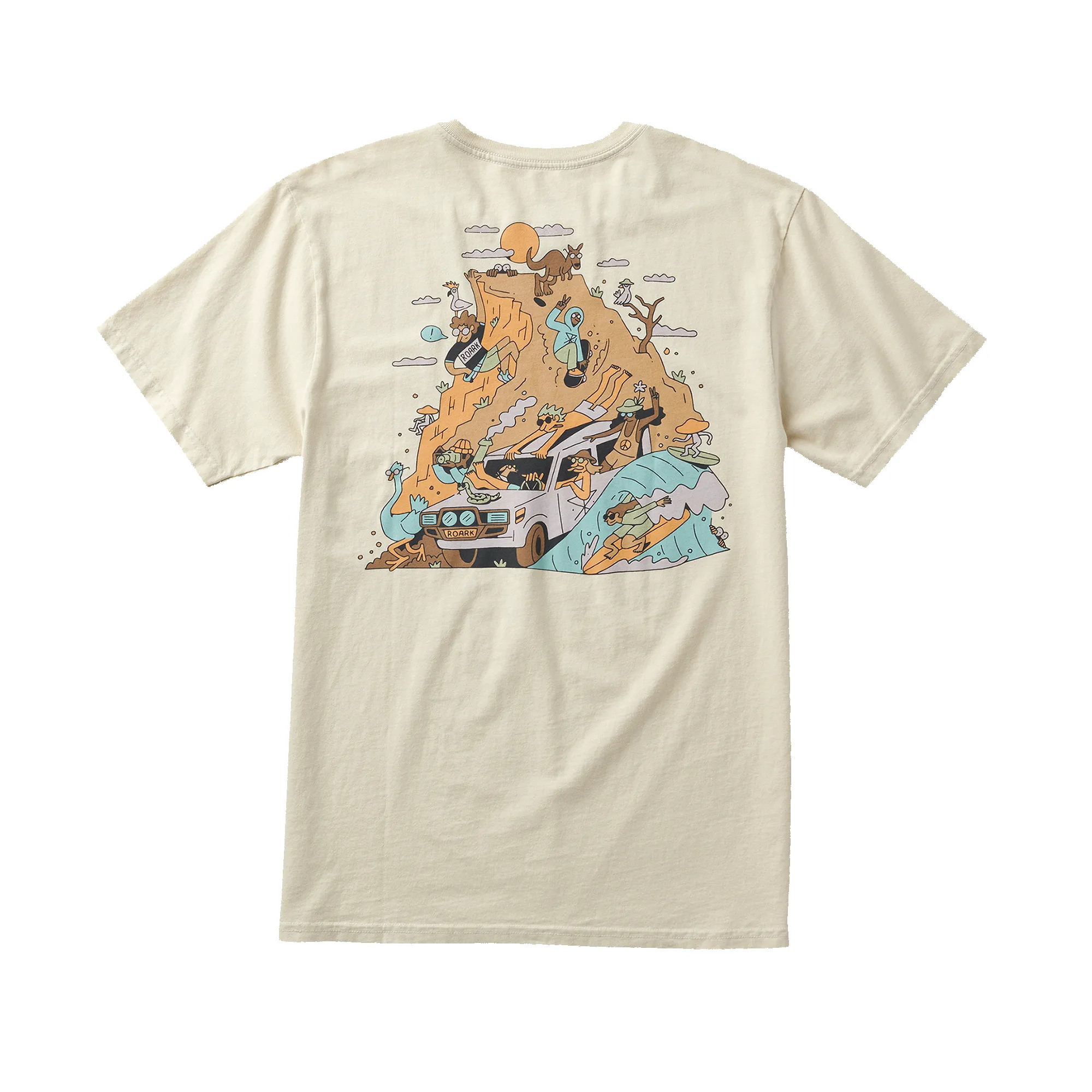 Road Trip Club Premium Tee - Ivory sold by Roark