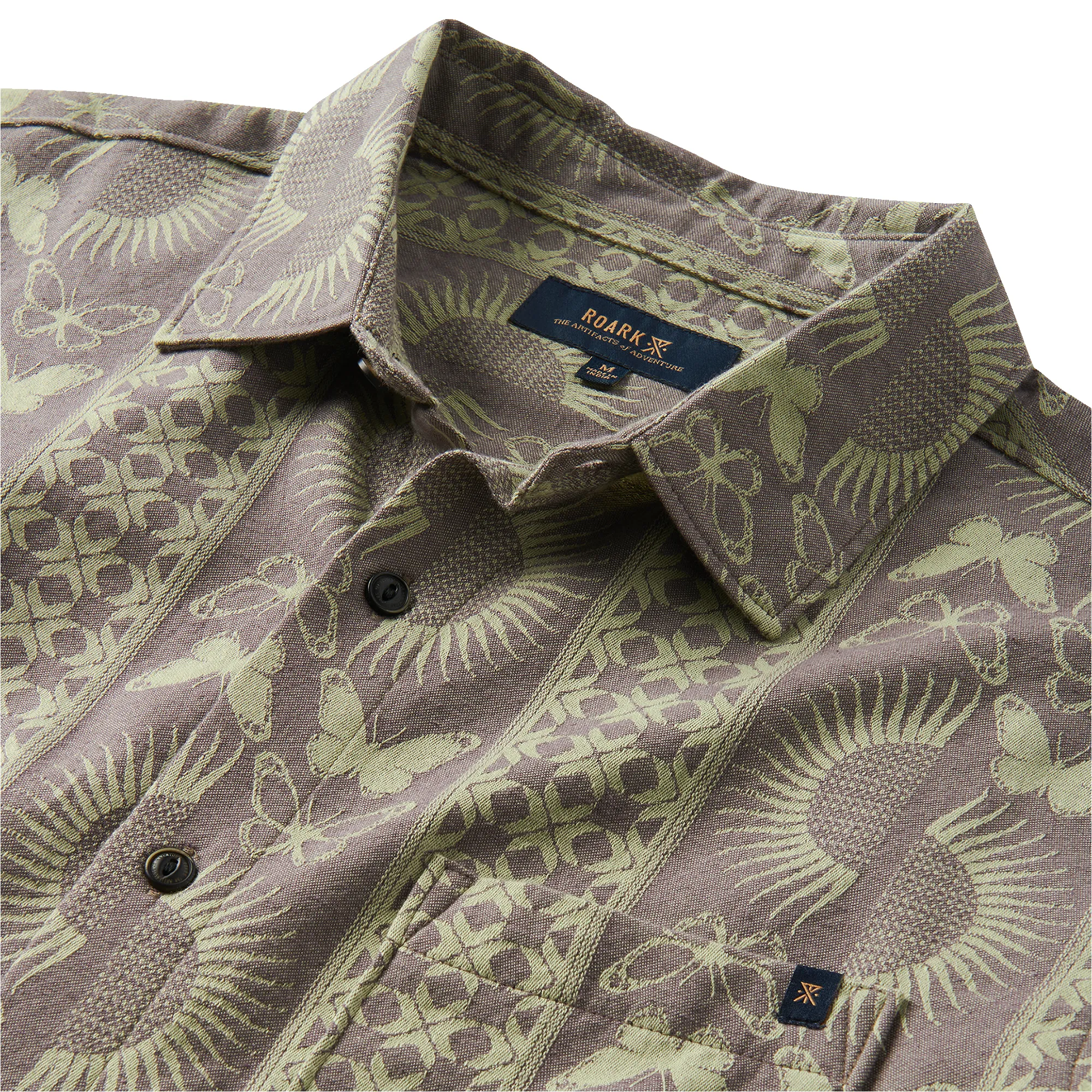 Gonzo Short Sleeve Button Up Shirt - Seafoam sold by Roark product image thumbnail 2