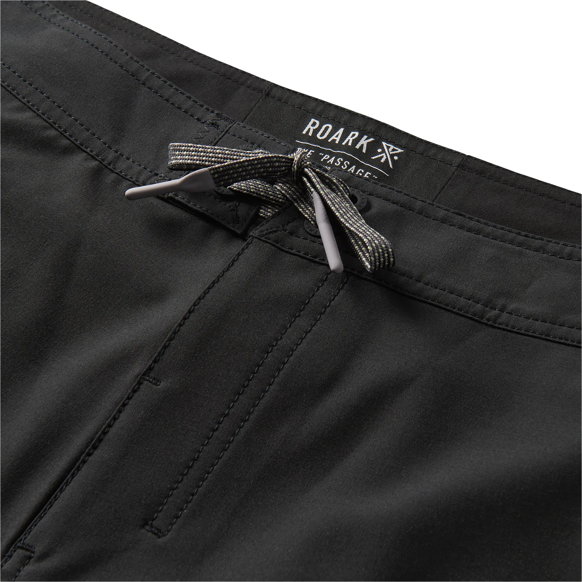 Passage 18.5" Boardshorts - Black sold by Roark product image thumbnail 3