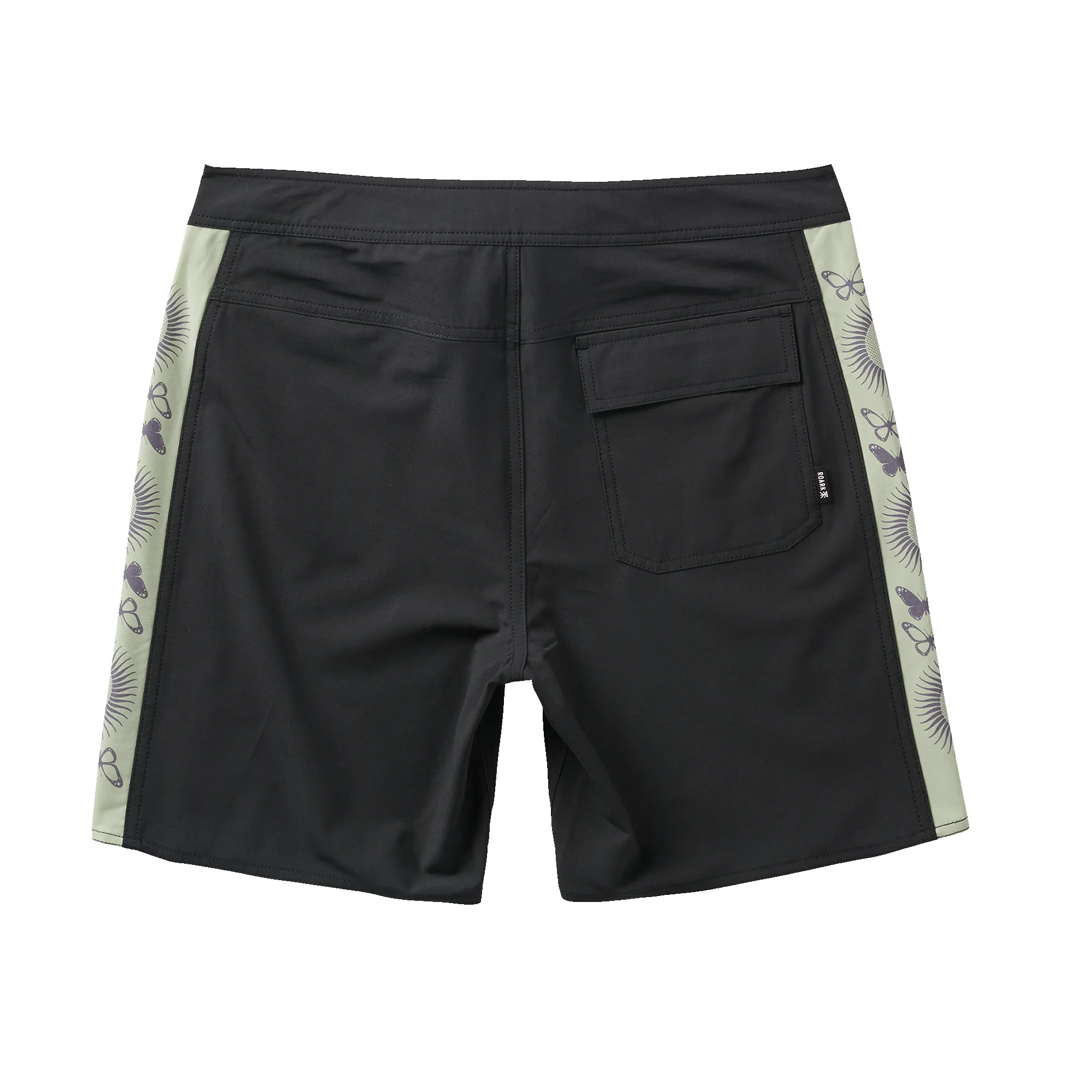 Passage 18.5" Boardshorts - Black sold by Roark product image thumbnail 2