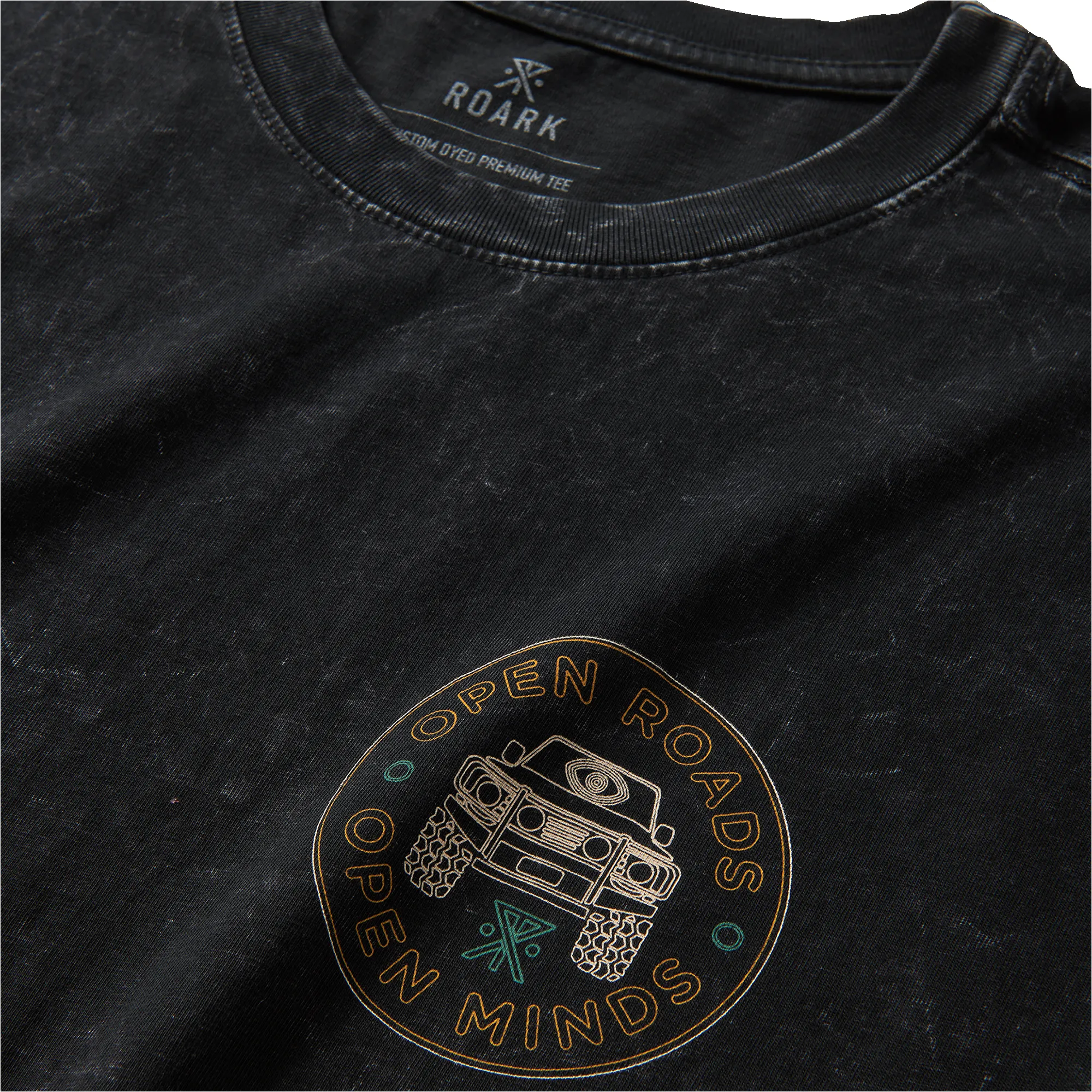 Open Roads Premium Tee - Black sold by Roark product image thumbnail 3