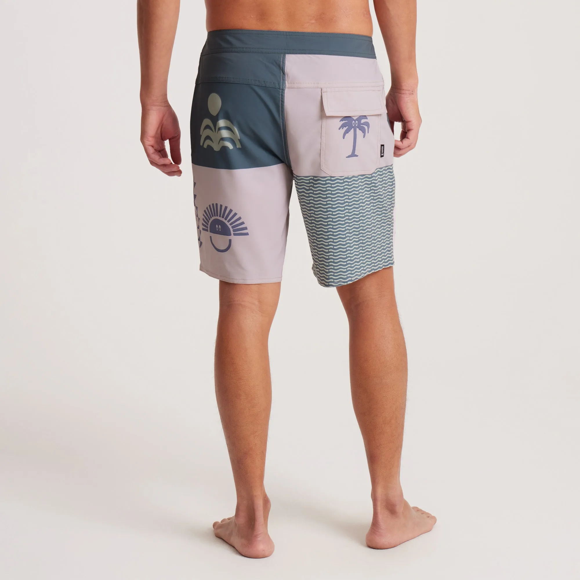 Passage 18.5" Boardshorts - Multi Color sold by Roark product image thumbnail 5