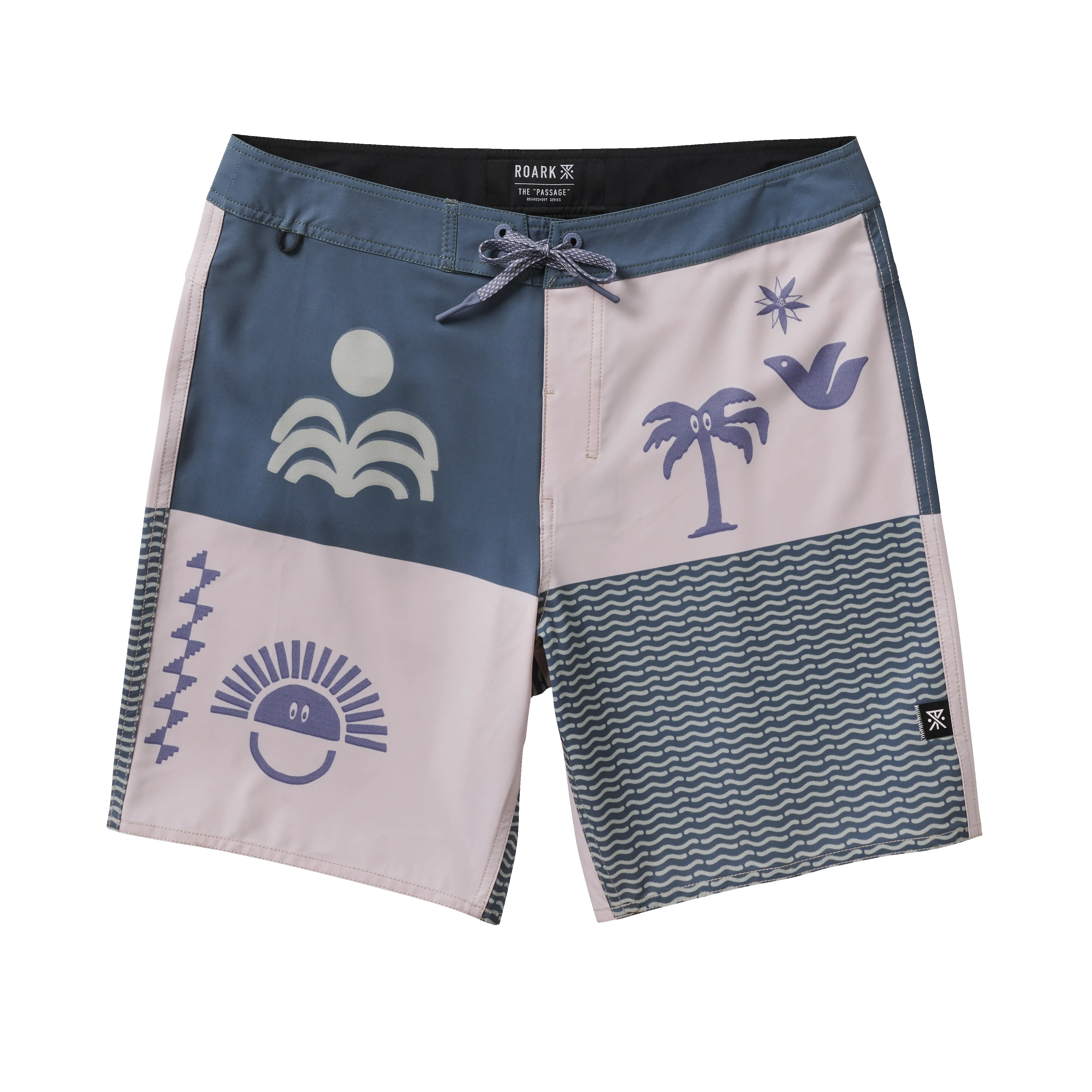 Passage 18.5" Boardshorts - Multi Color sold by Roark