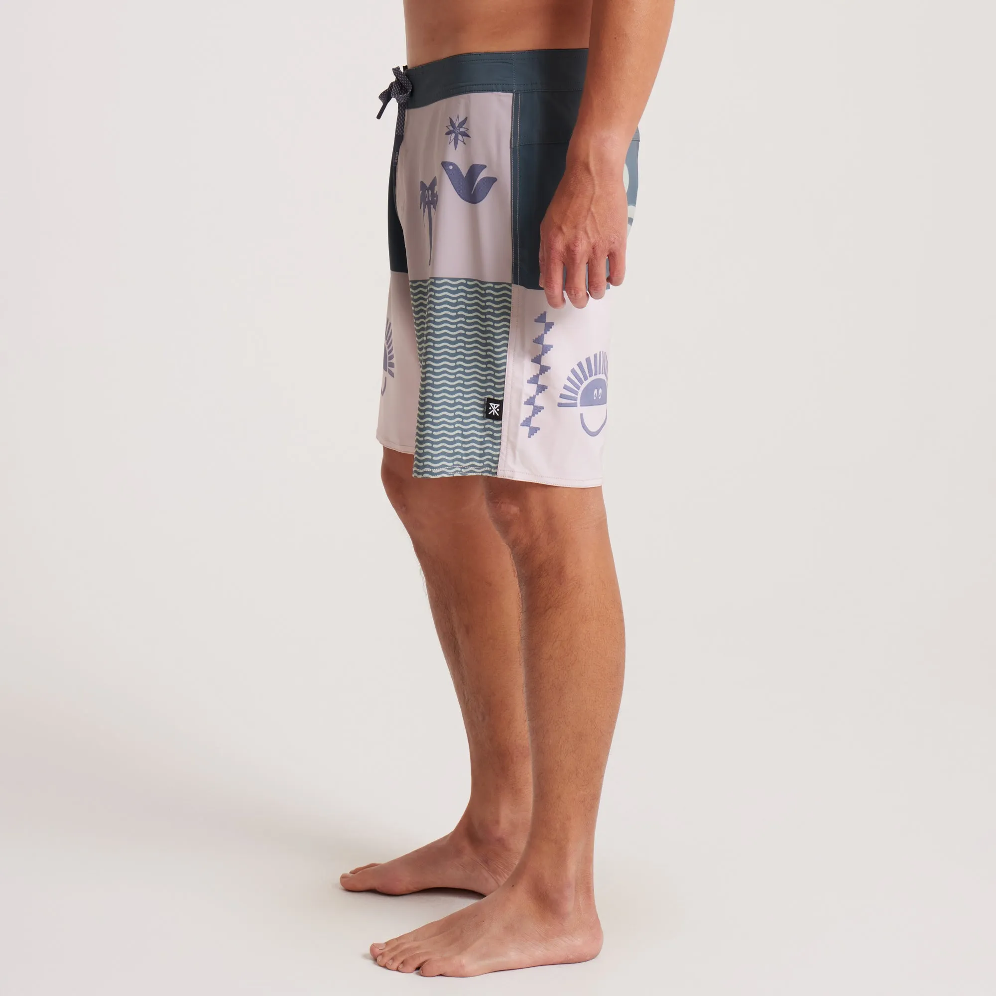 Passage 18.5" Boardshorts - Multi Color sold by Roark product image thumbnail 4