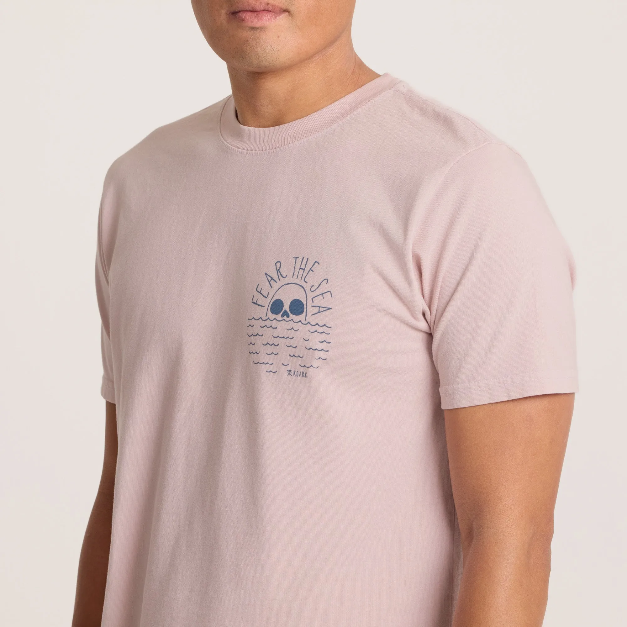 Fear The Sea Premium Tee - Dusty Violet sold by Roark product image thumbnail 5