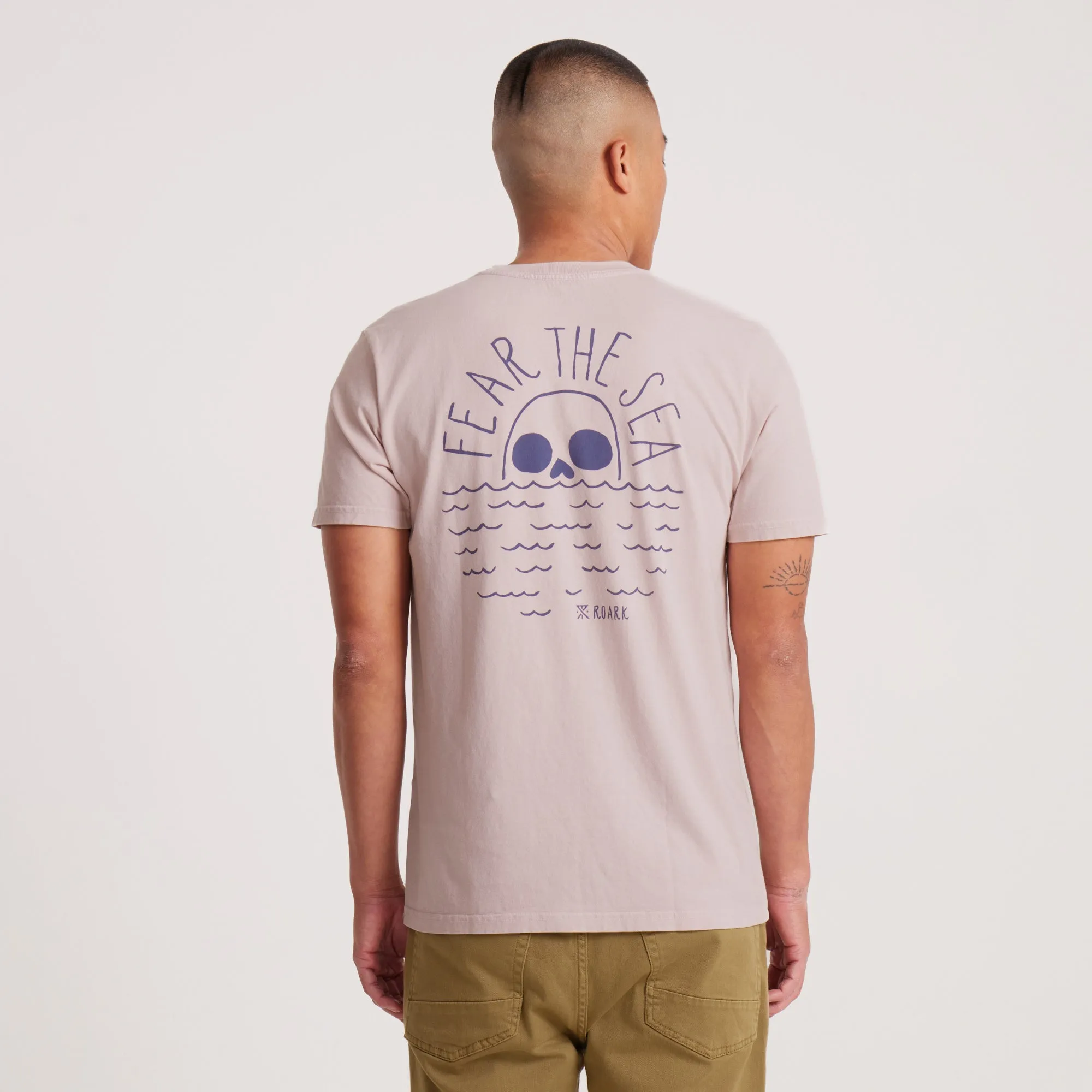 Fear The Sea Premium Tee - Dusty Violet sold by Roark product image thumbnail 4