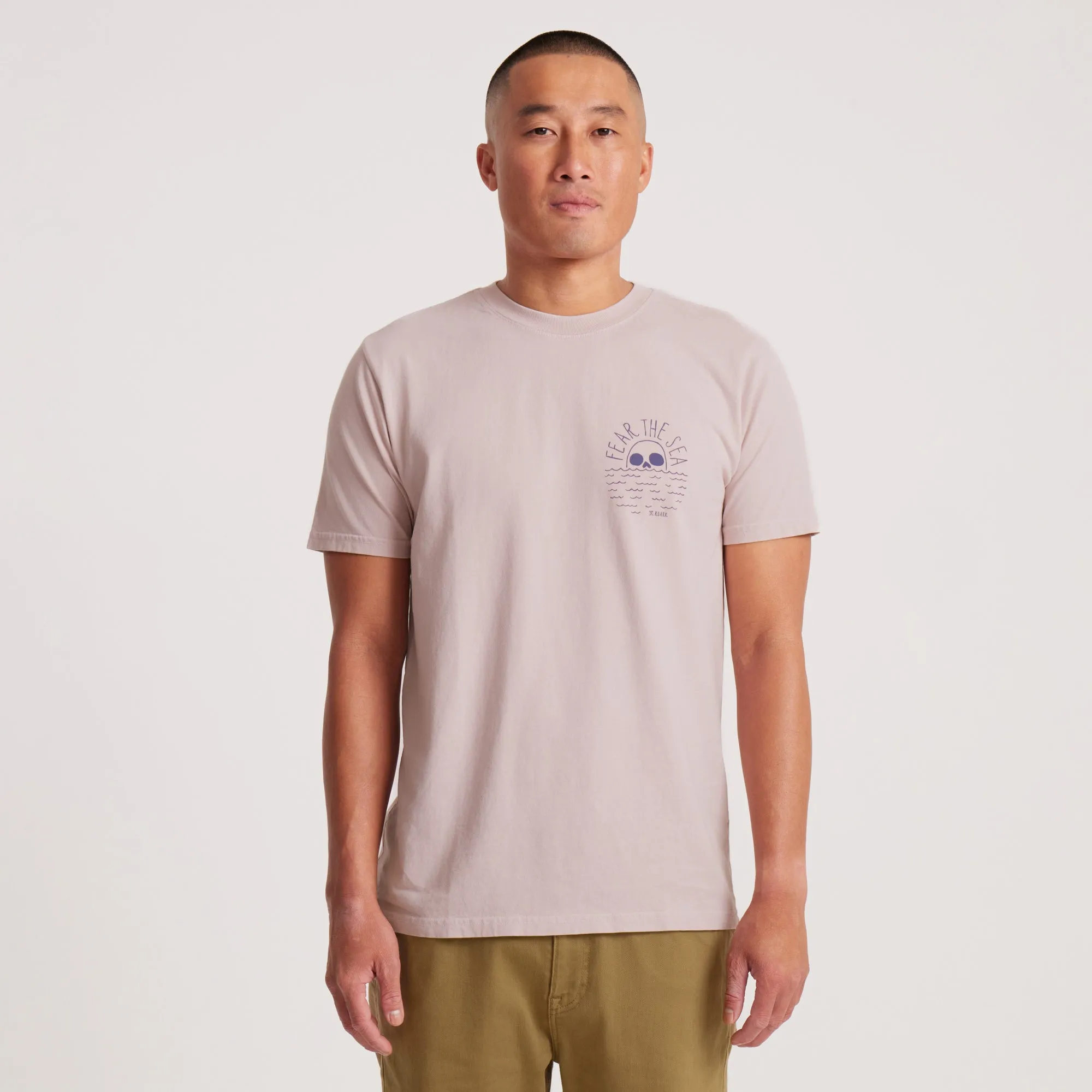 Fear The Sea Premium Tee - Dusty Violet sold by Roark product image thumbnail 2