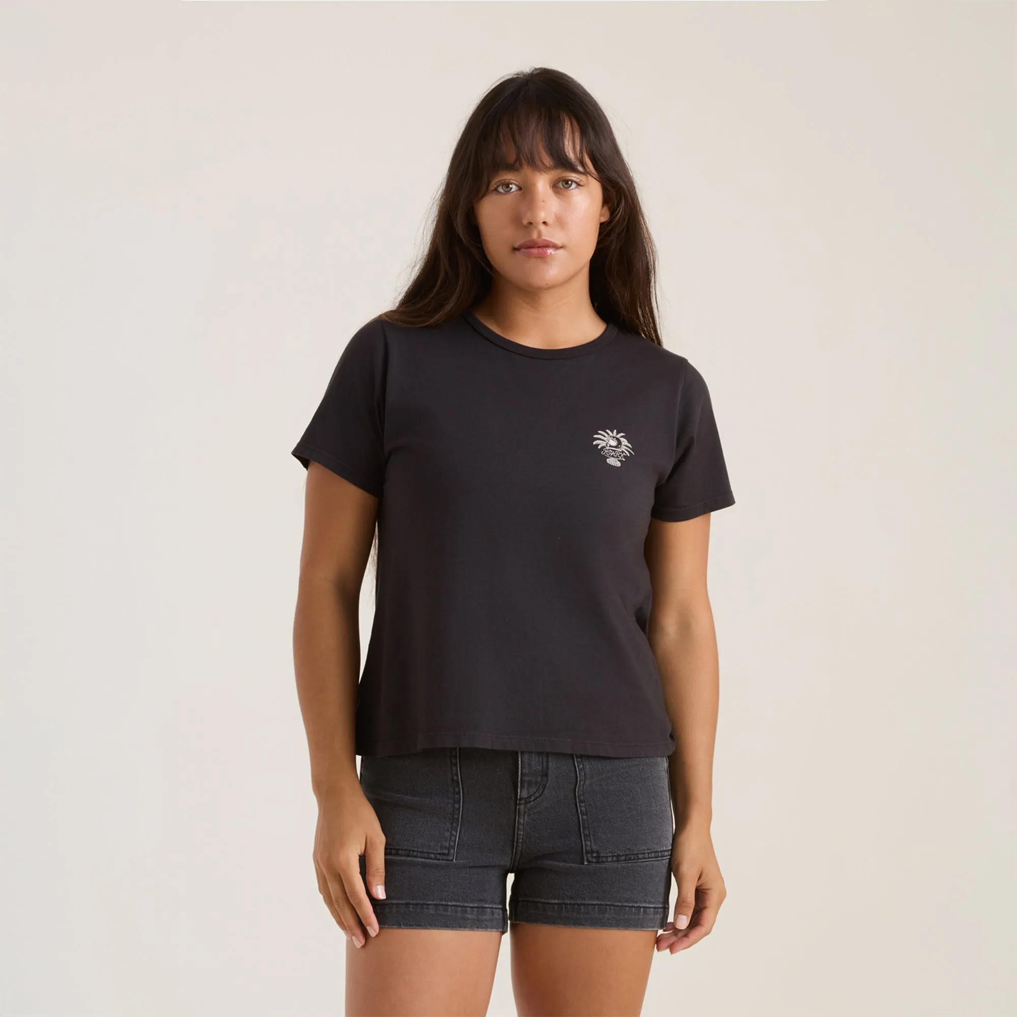Moto Everyday Premium Tee - Faded Black sold by Roark product image thumbnail 2