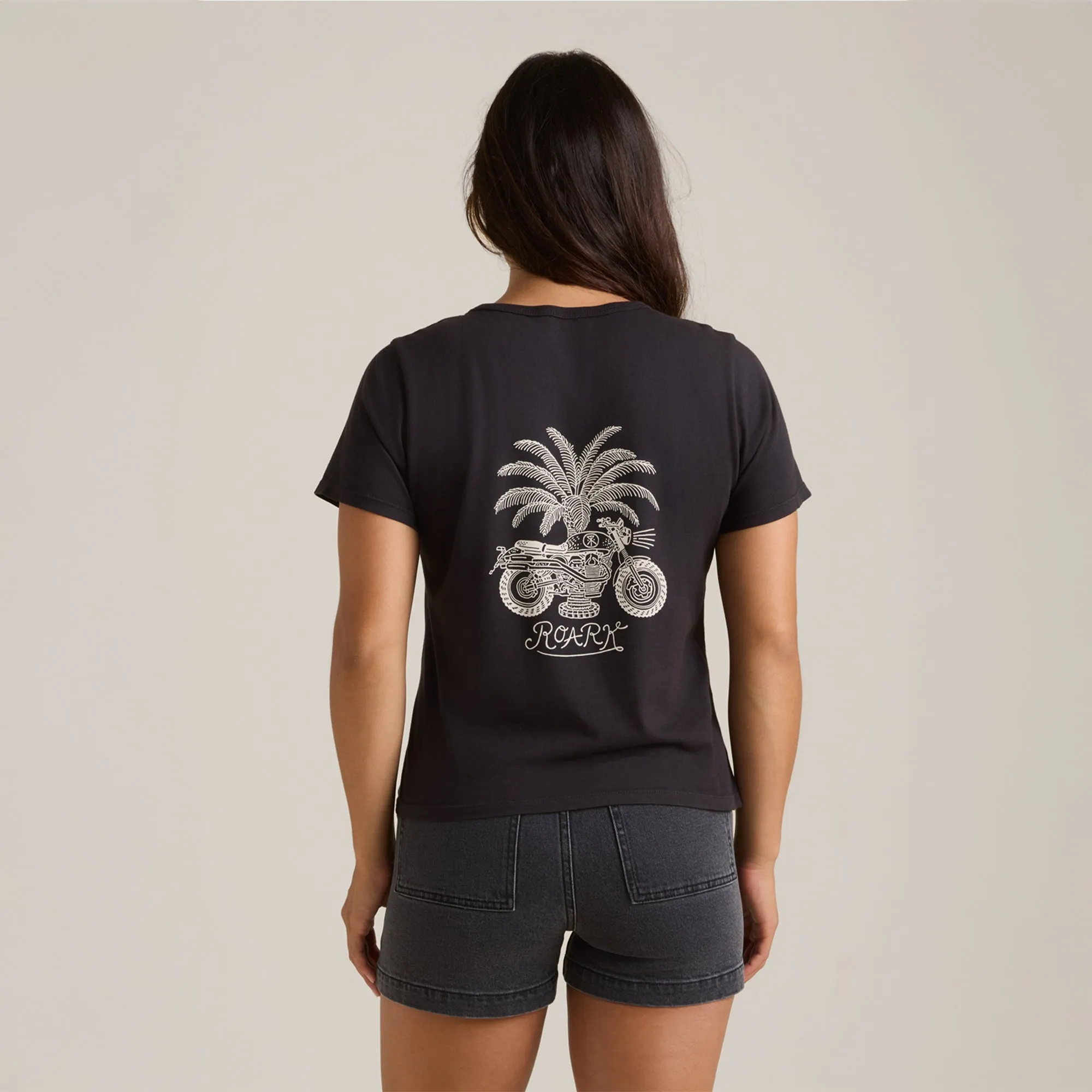 Moto Everyday Premium Tee - Faded Black sold by Roark