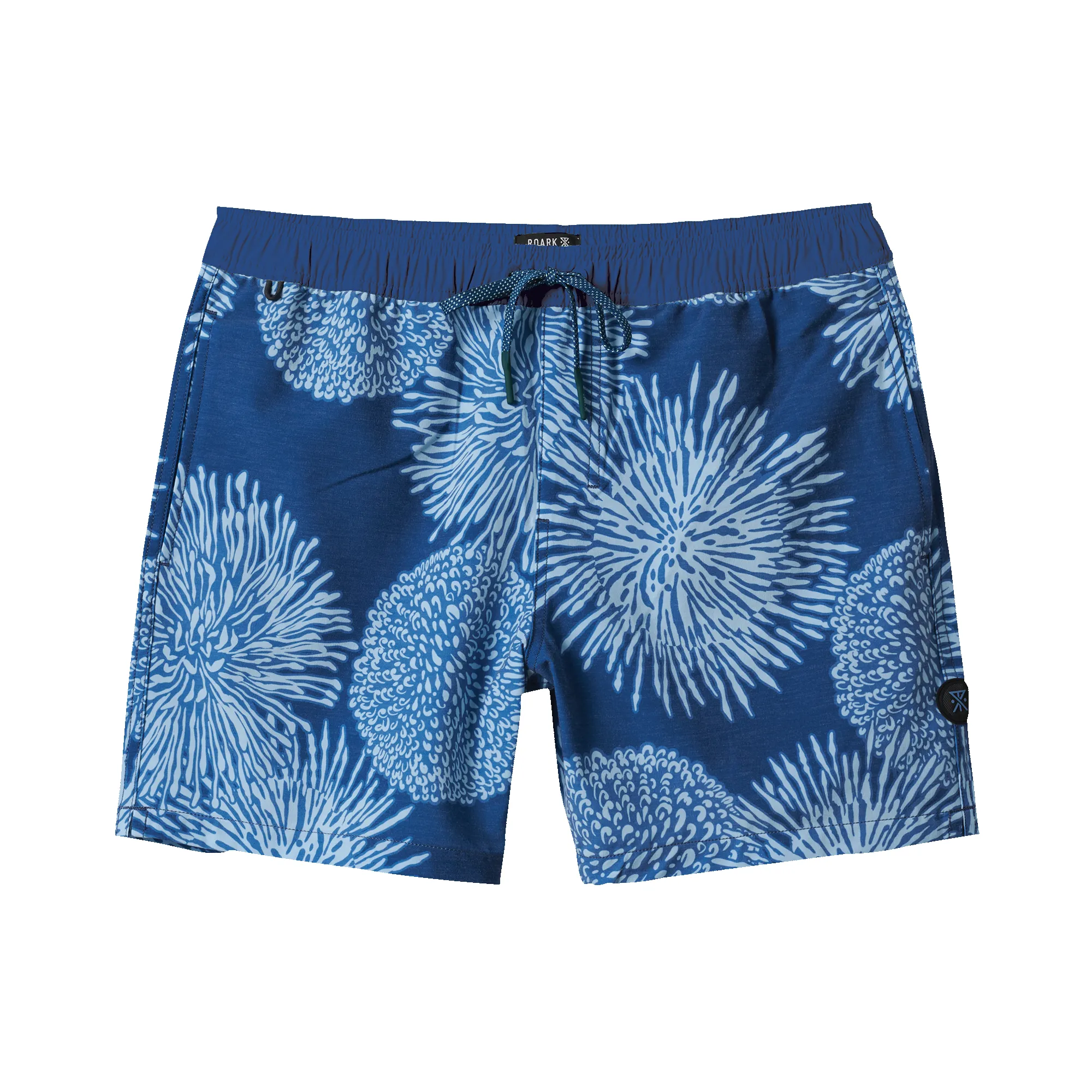 Shorey Trunks - Deep Blue Floral sold by Roark