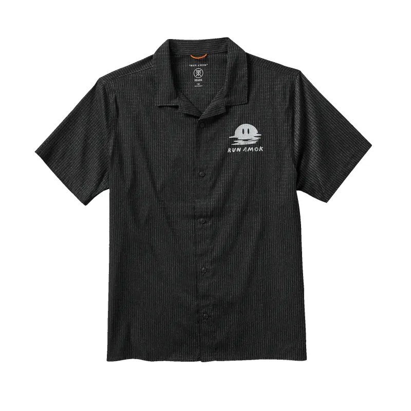 Bless Up Trail Button Up Shirt - Black sold by Roark