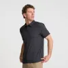 Bless Up Breathable Stretch Polo Shirt - Black sold by Roark
