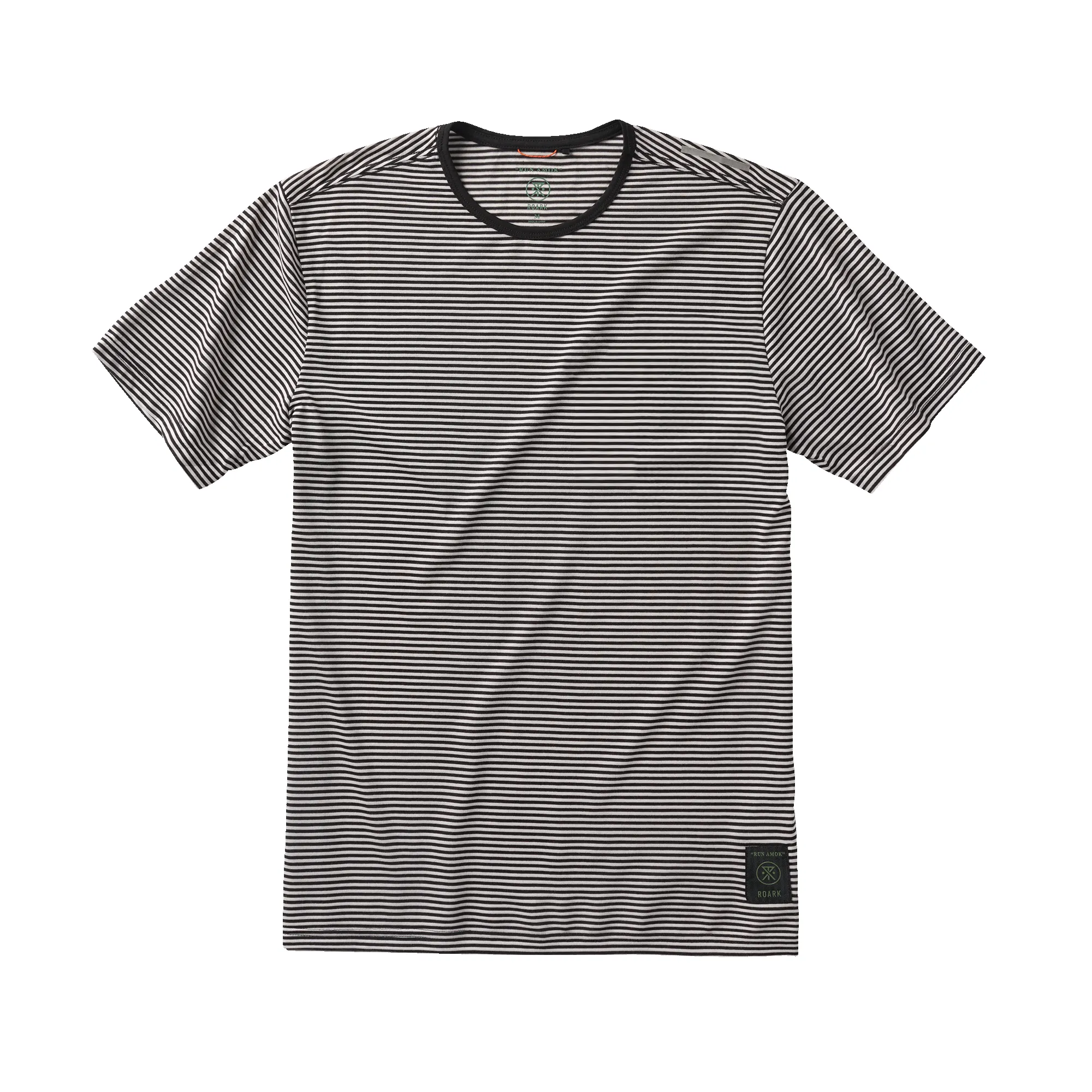 Borrego Short Sleeve Active Tee - Stripe sold by Roark