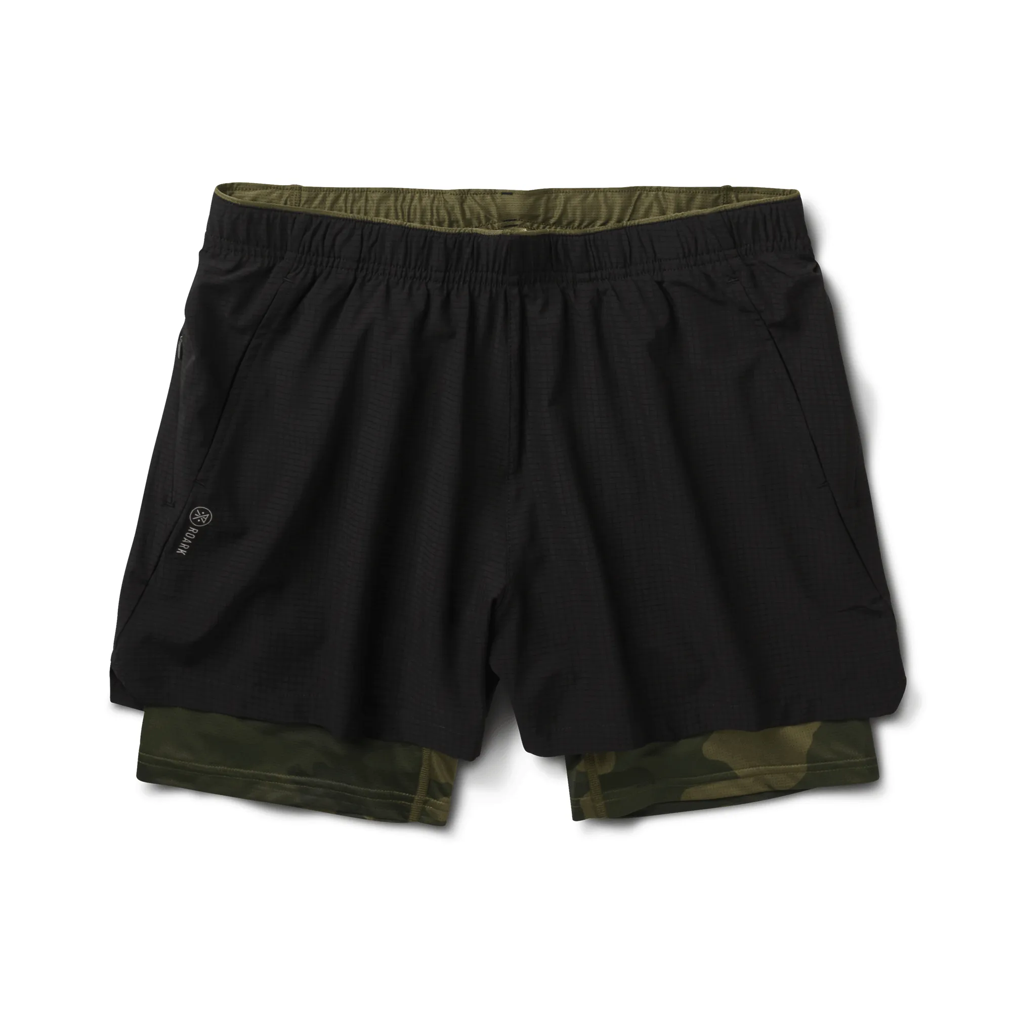 Bommer 3.5" Shorts - Black sold by Roark