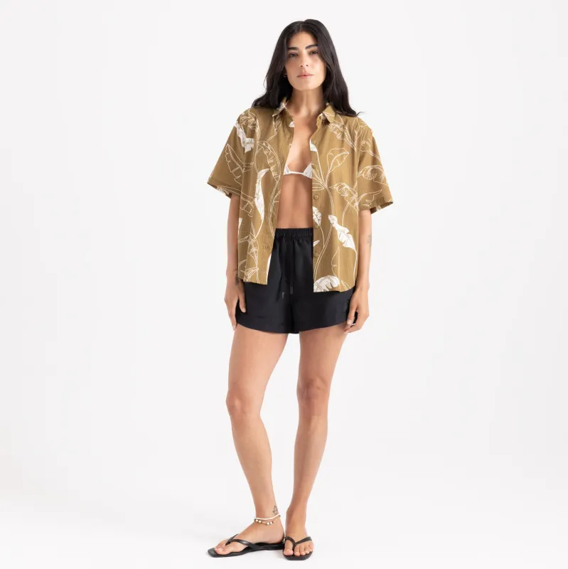 Bless Up Breathable Stretch Shirt - Woodland sold by Roark