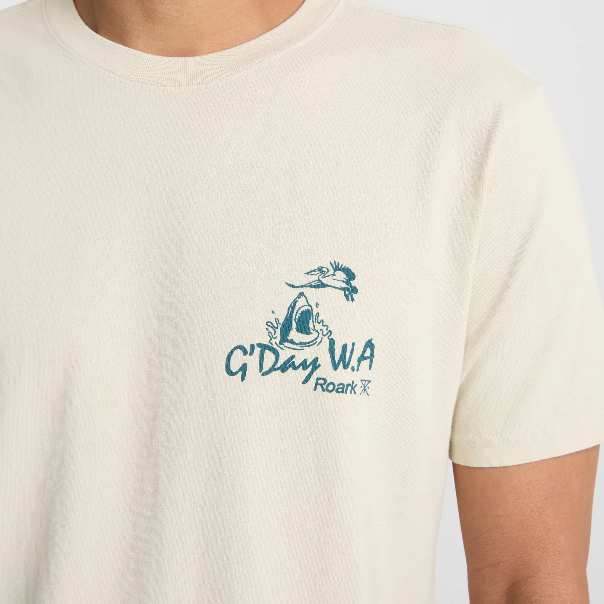 G'day W.A. Premium Tee - Ivory sold by Roark product image thumbnail 5