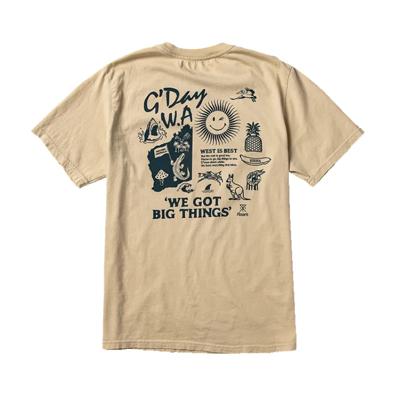 G'day W.A. Premium Tee - Ivory made by Roark
