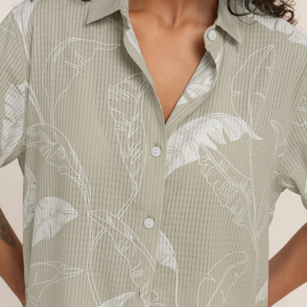 Bless Up Breathable Stretch Shirt - Eucalyptus sold by Roark product image thumbnail 5