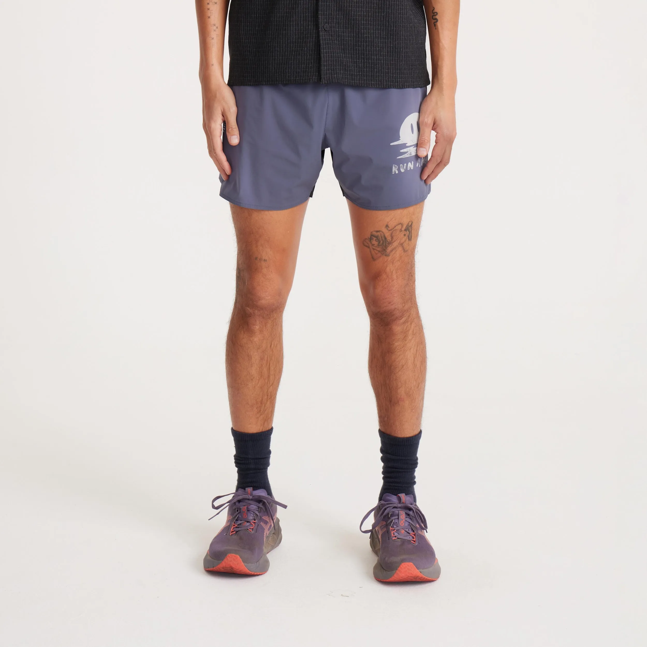 Alta 5" Shorts - Slate sold by Roark product image thumbnail 2