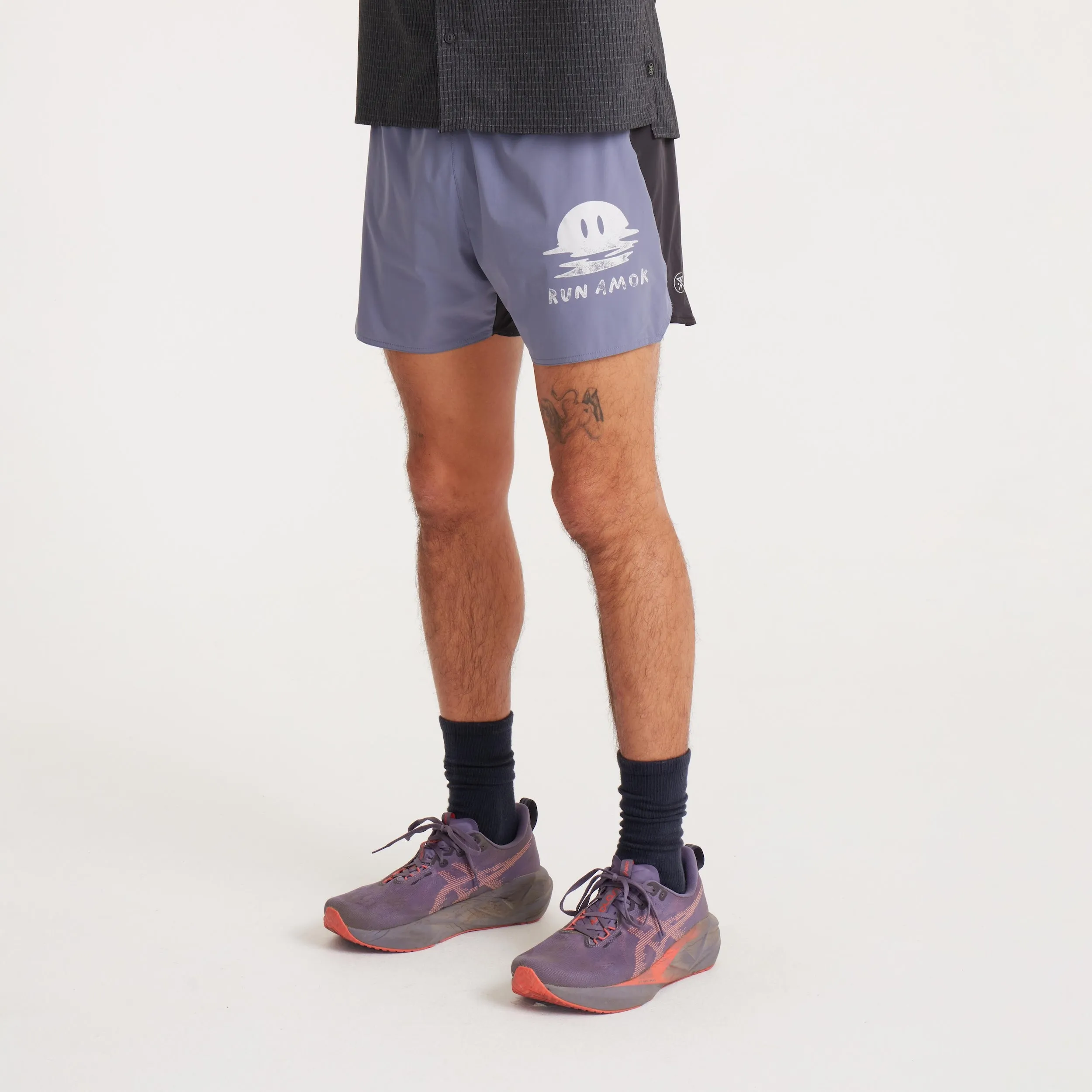 Alta 5" Shorts - Slate sold by Roark product image thumbnail 4