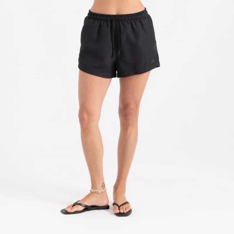 River Hybrid Shorts - Black sold by Roark