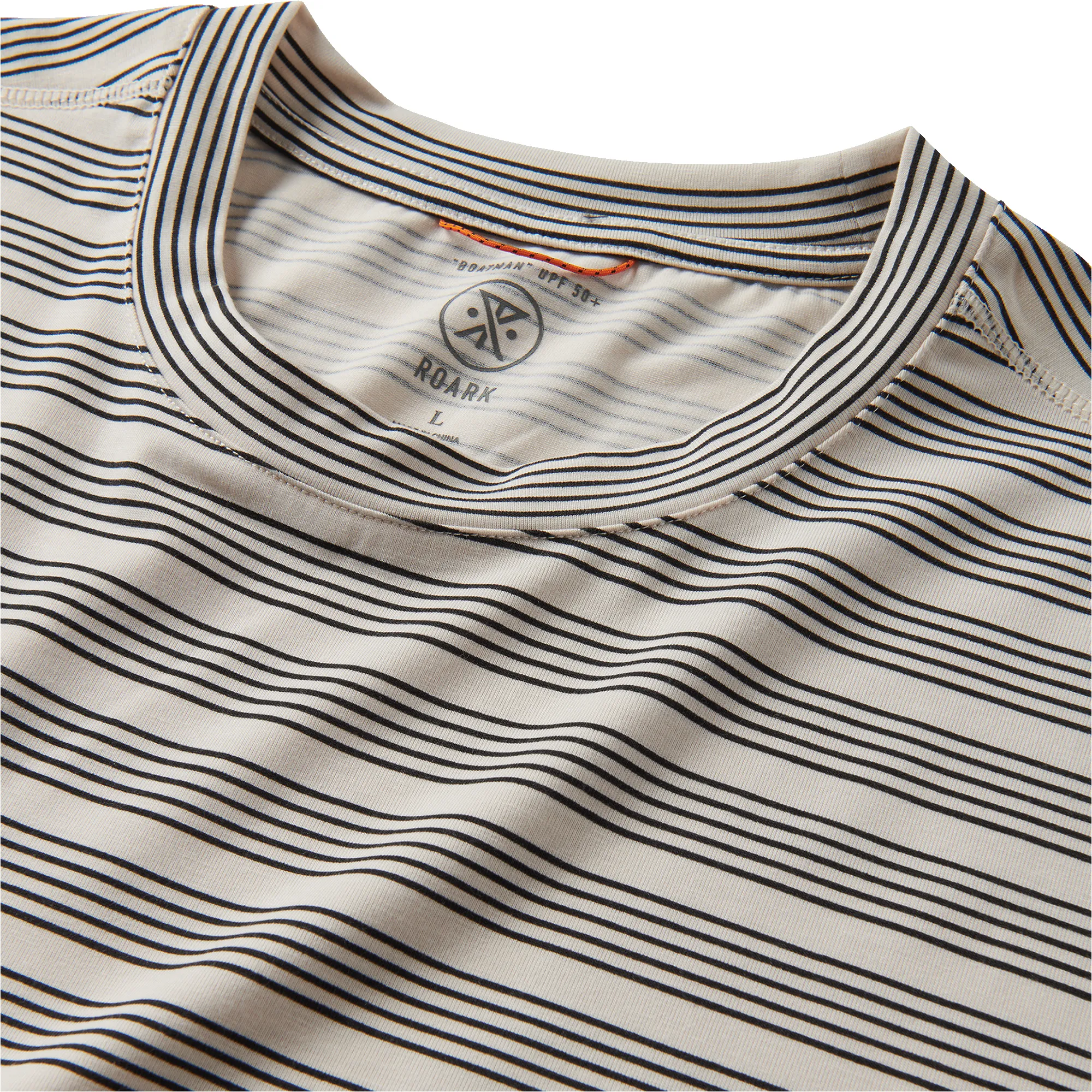UPF Expedition Short Sleeve Tee - Striped Bone sold by Roark product image thumbnail 3