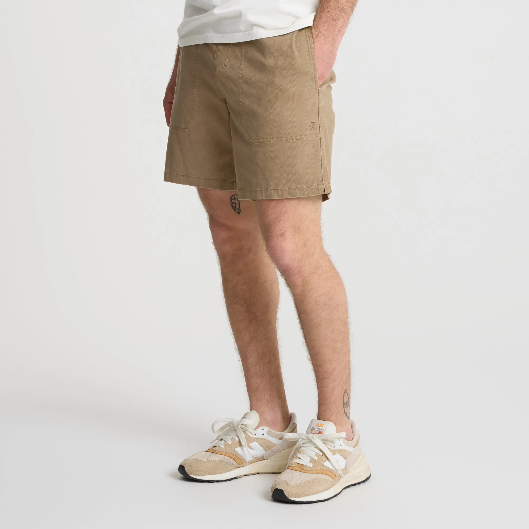 Made To Fade Shorts - Washed Khaki sold by Roark product image thumbnail 3
