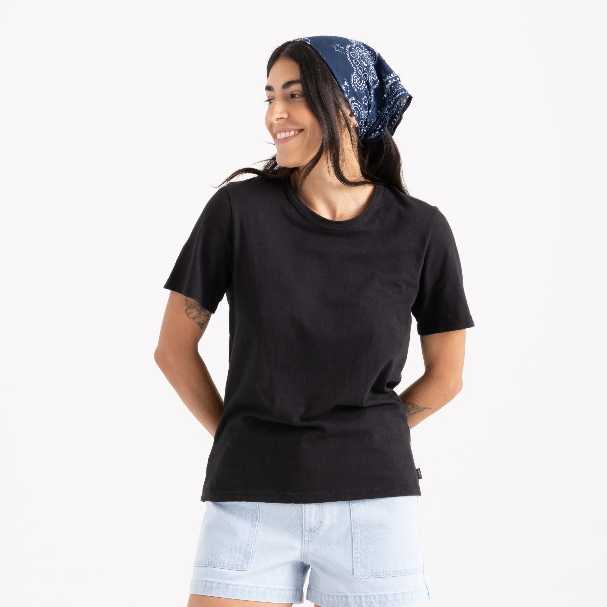 Well Worn Short Sleeve Tee - Black sold by Roark