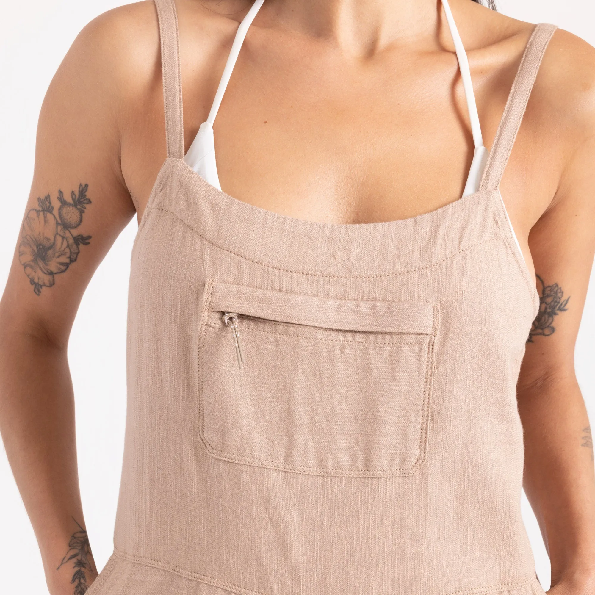 Paseo Overall Jumpsuit - Mushroom sold by Roark product image thumbnail 4