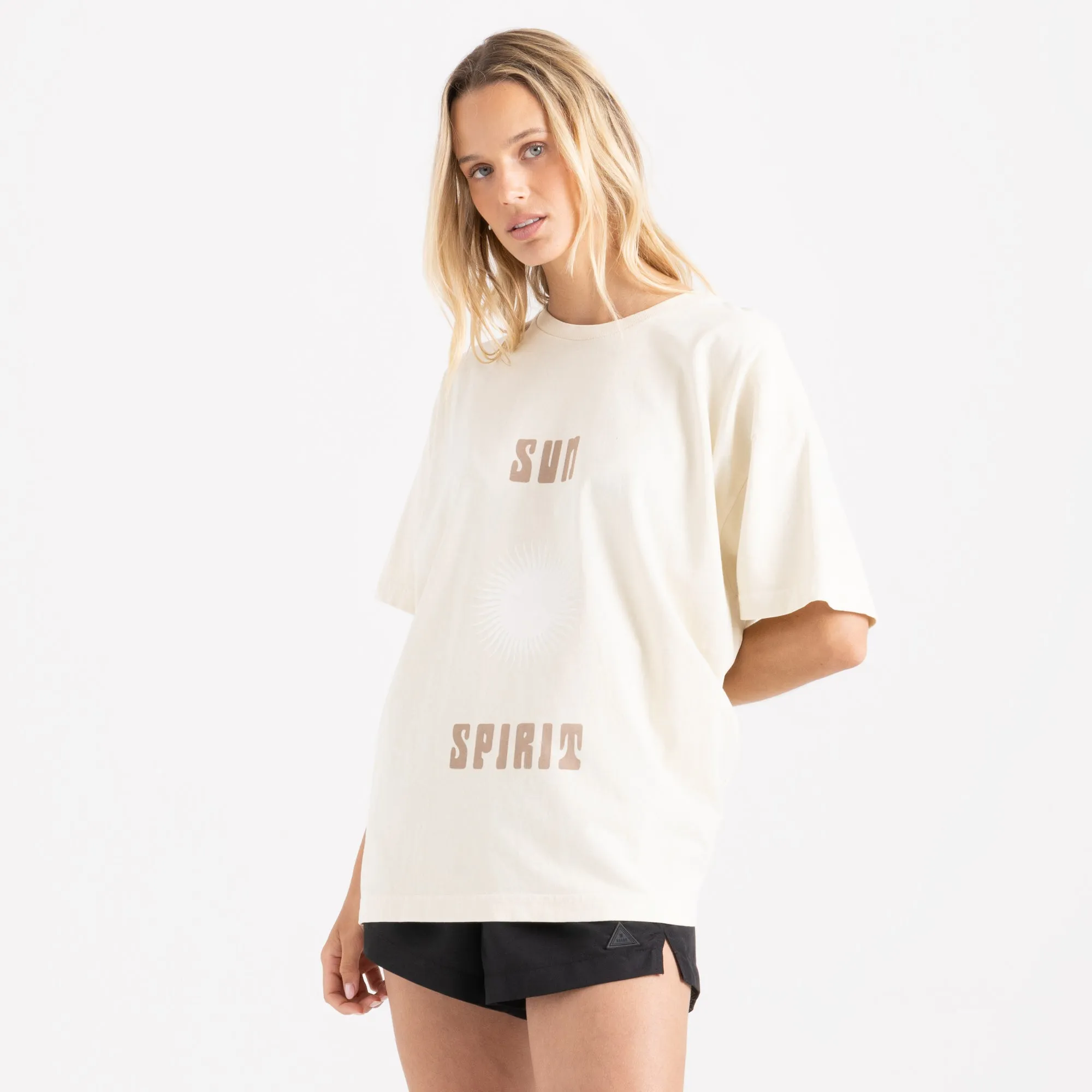 Sun Oversized Premium Tee - Bone sold by Roark product image thumbnail 2
