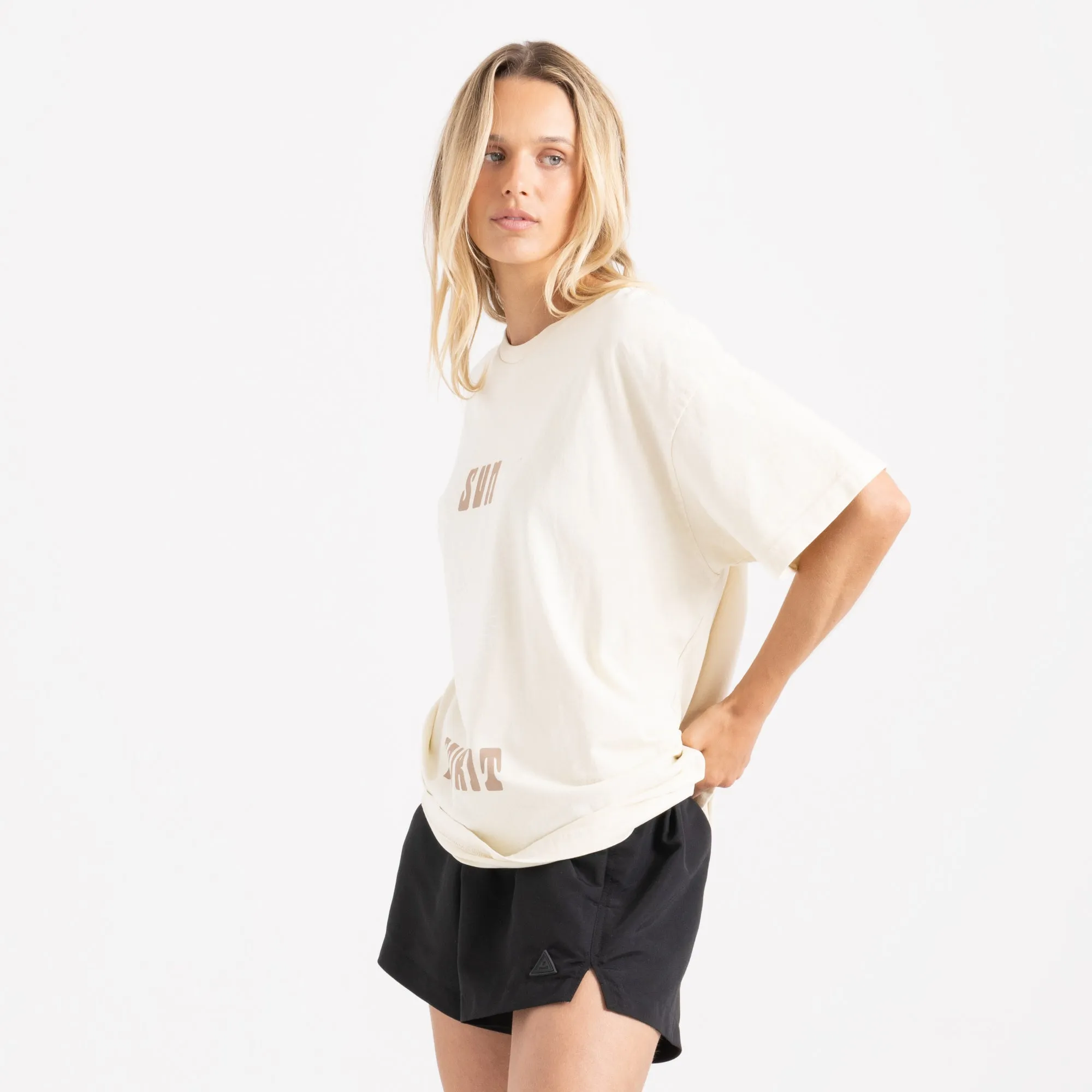 Sun Oversized Premium Tee - Bone sold by Roark product image thumbnail 3