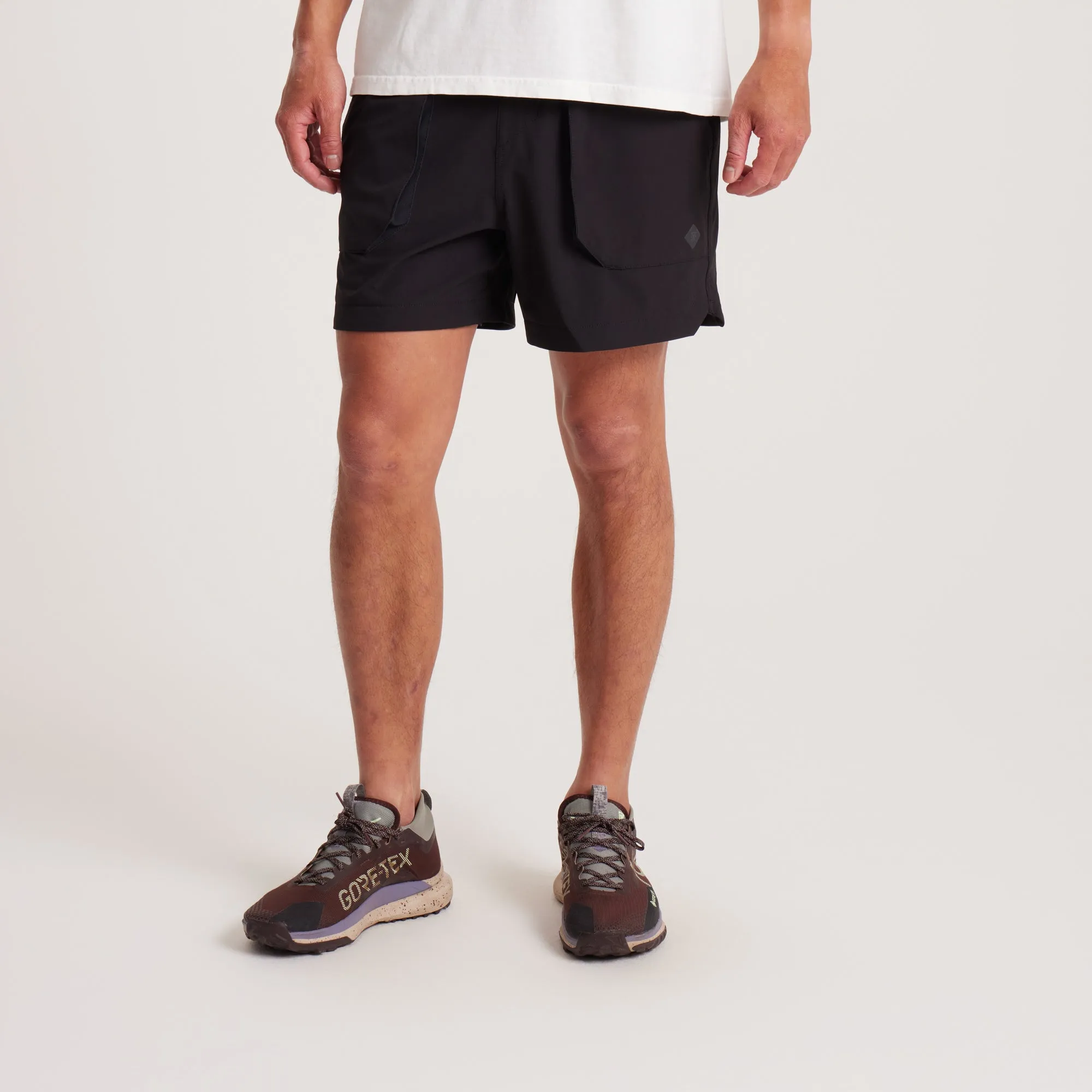 Happy Camper Shorts - Black sold by Roark product image thumbnail 4