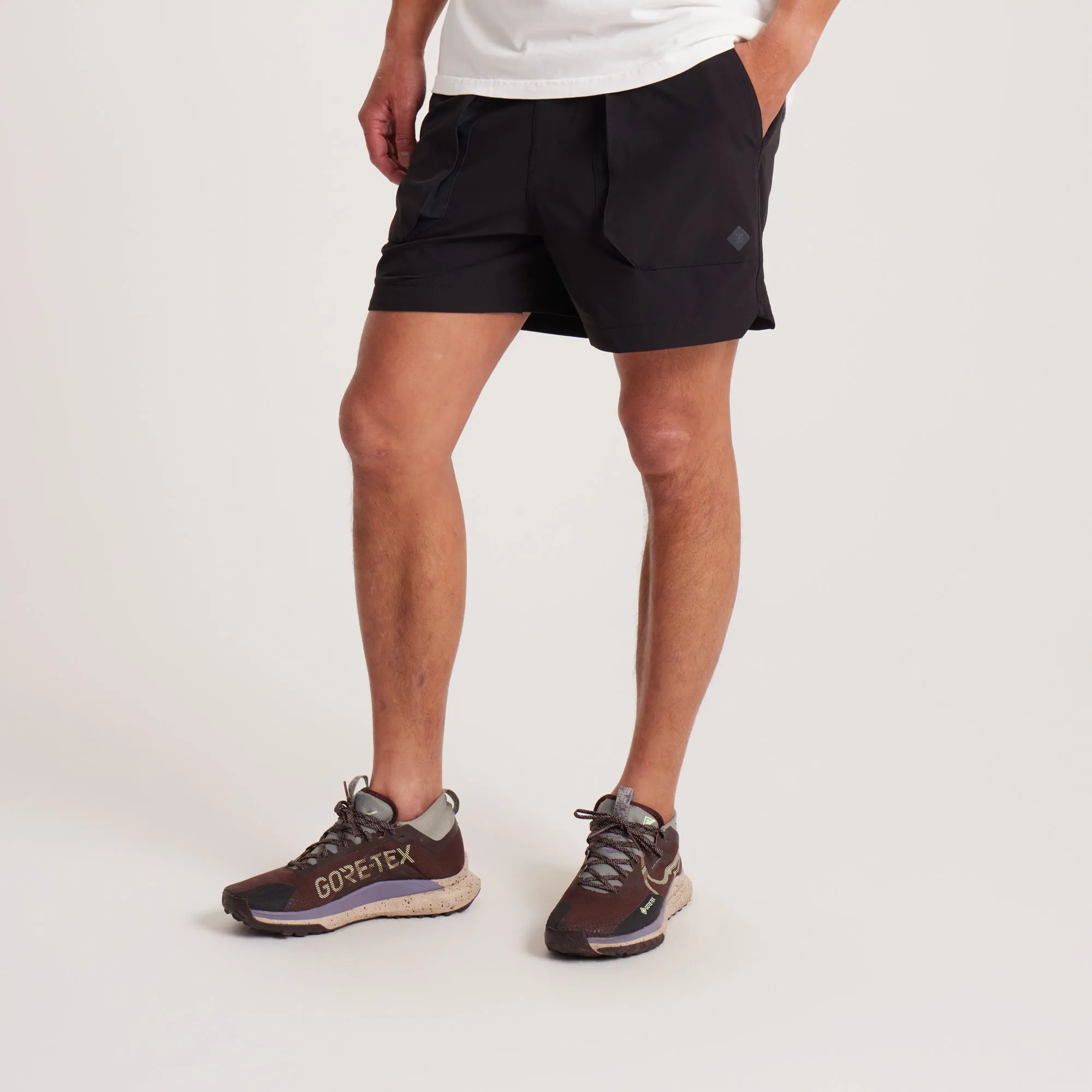 Happy Camper Shorts - Black sold by Roark product image thumbnail 5