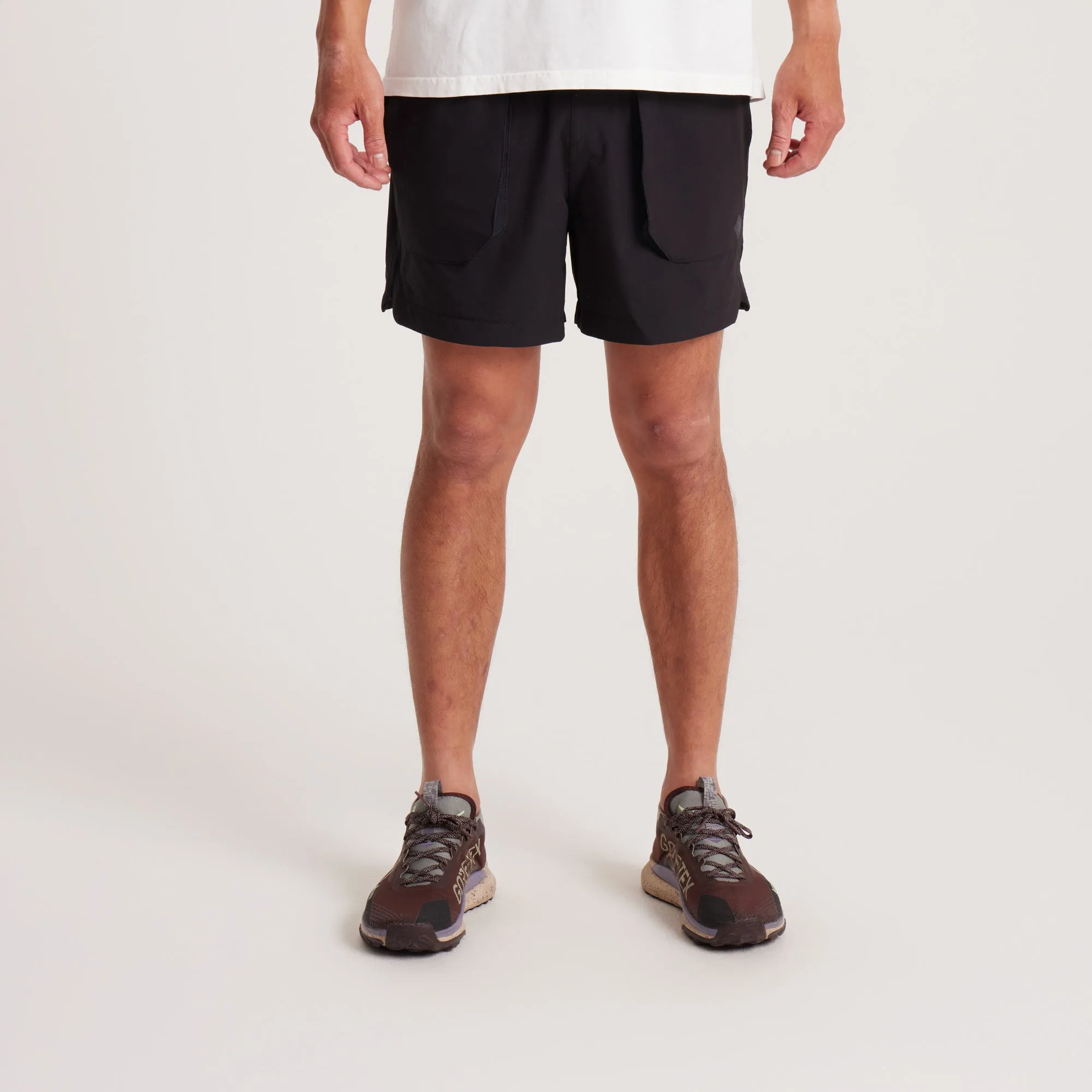 Happy Camper Shorts - Black sold by Roark product image thumbnail 3