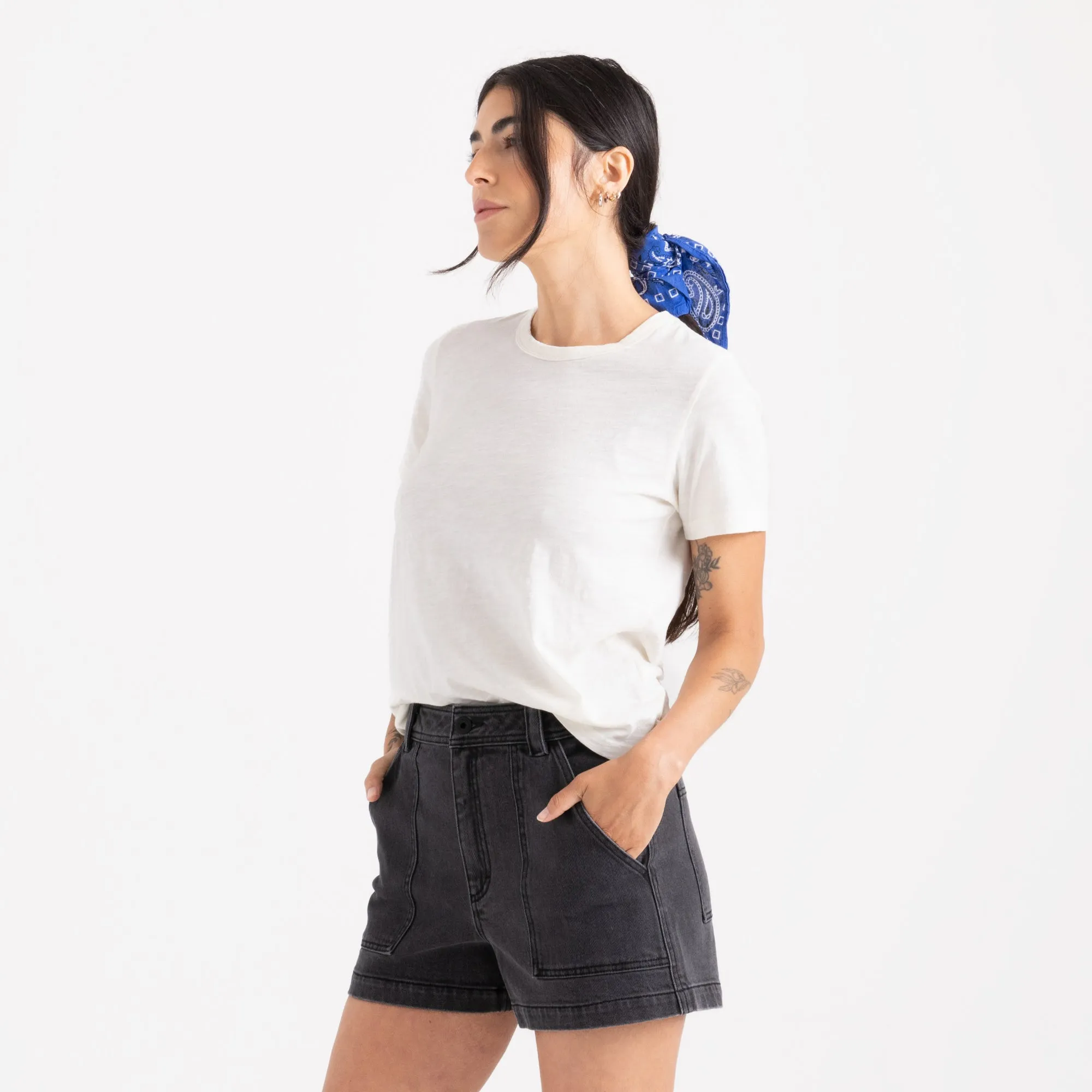 Well Worn Short Sleeve Tee - Off White sold by Roark product image thumbnail 2