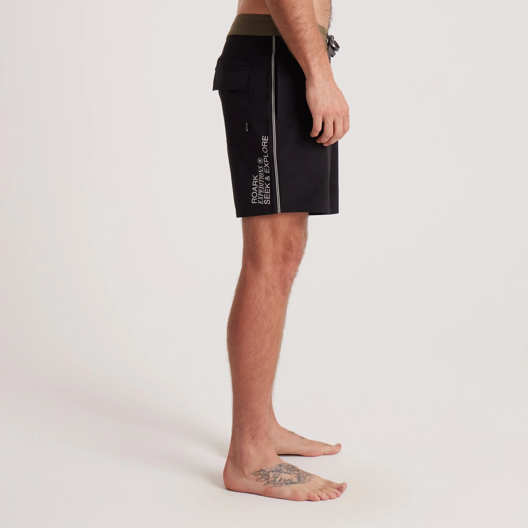 Chiller Boardshorts - Black sold by Roark product image thumbnail 5