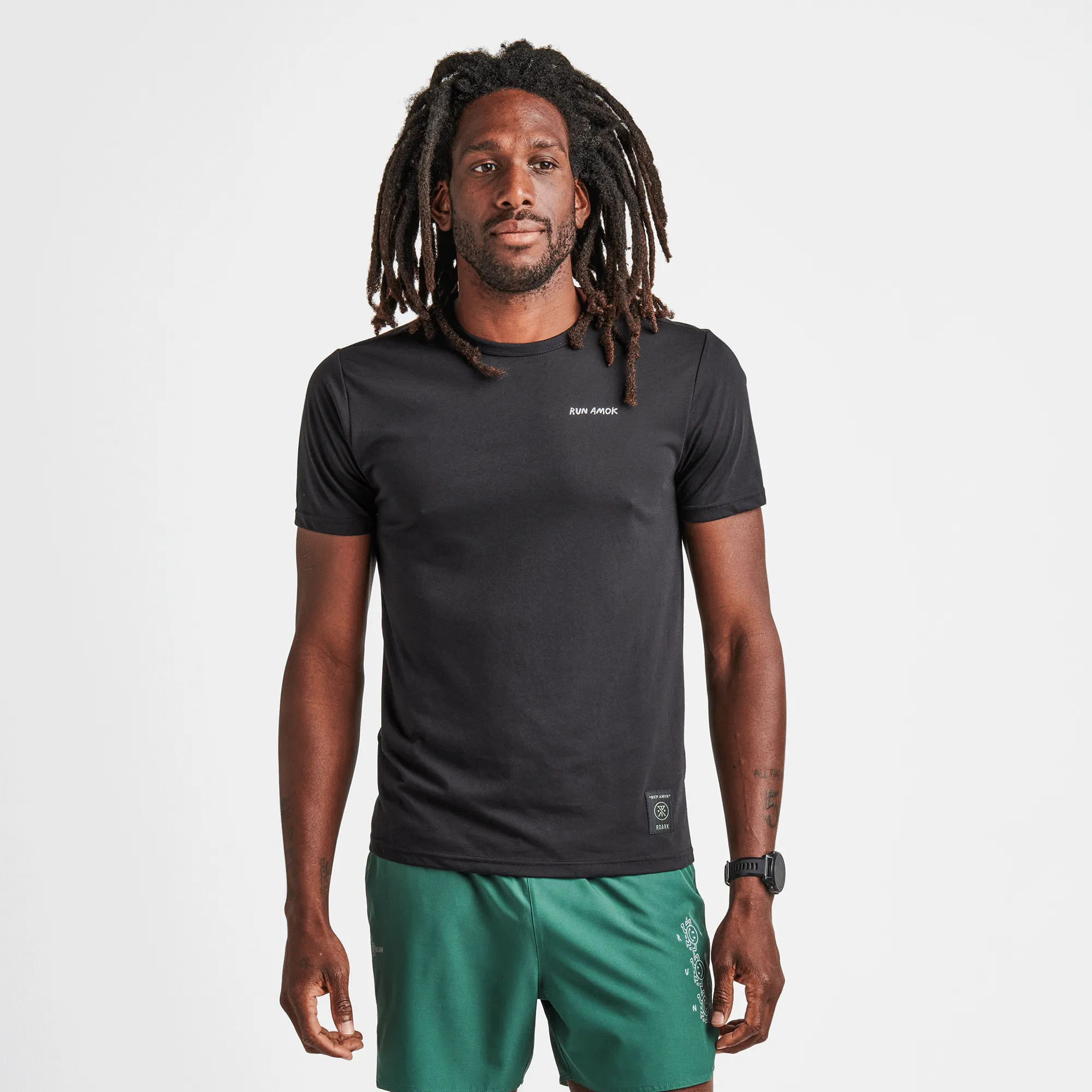 Mathis Core Short Sleeve Active Tee - Black sold by Roark product image thumbnail 3