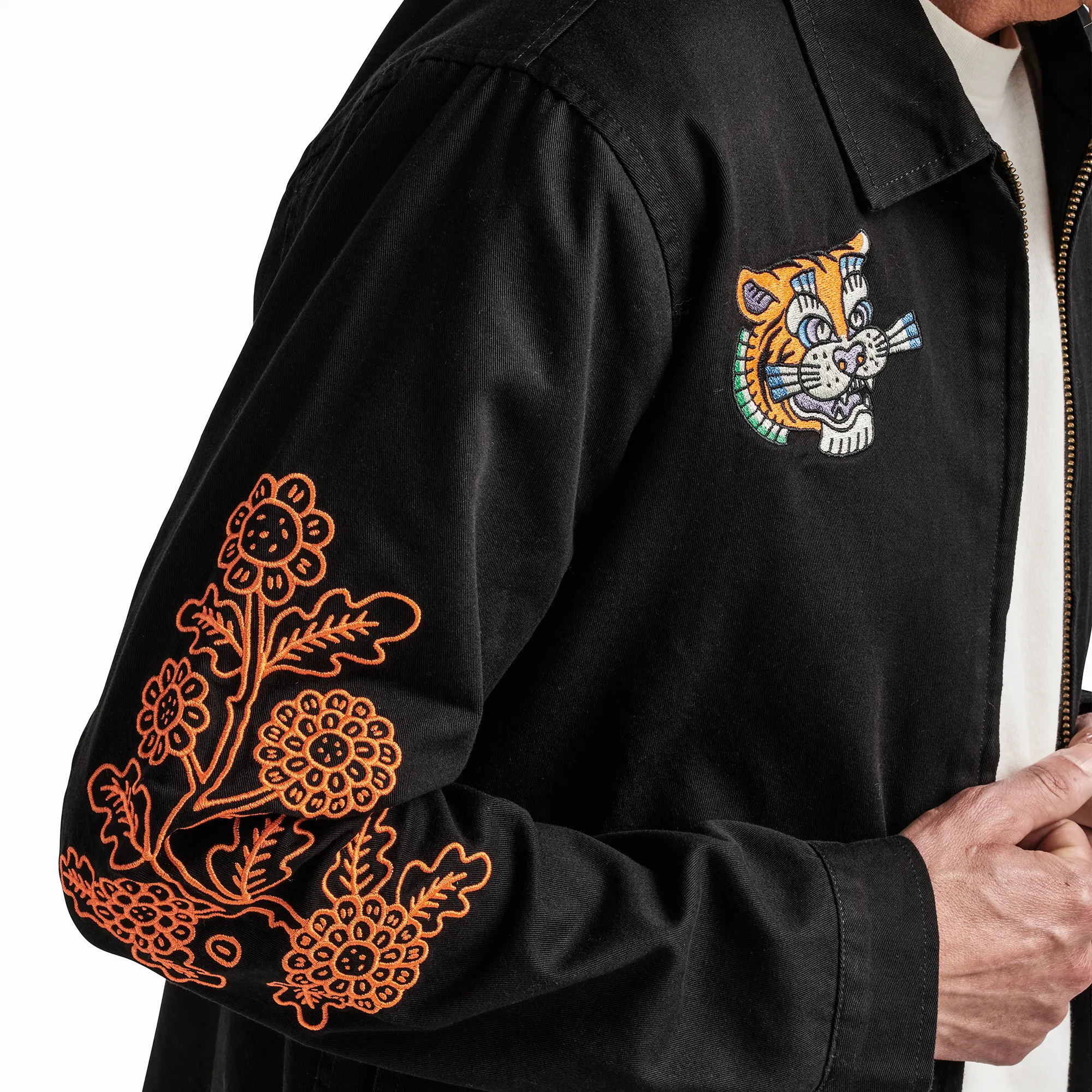 Hokkaido Garage Jacket - Club Hokkaido Black sold by Roark product image thumbnail 3