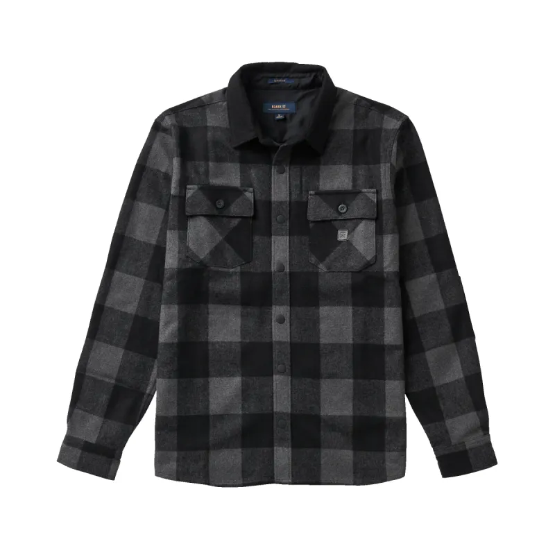 Nordsman Flannel - Charcoal Plaid made by Roark