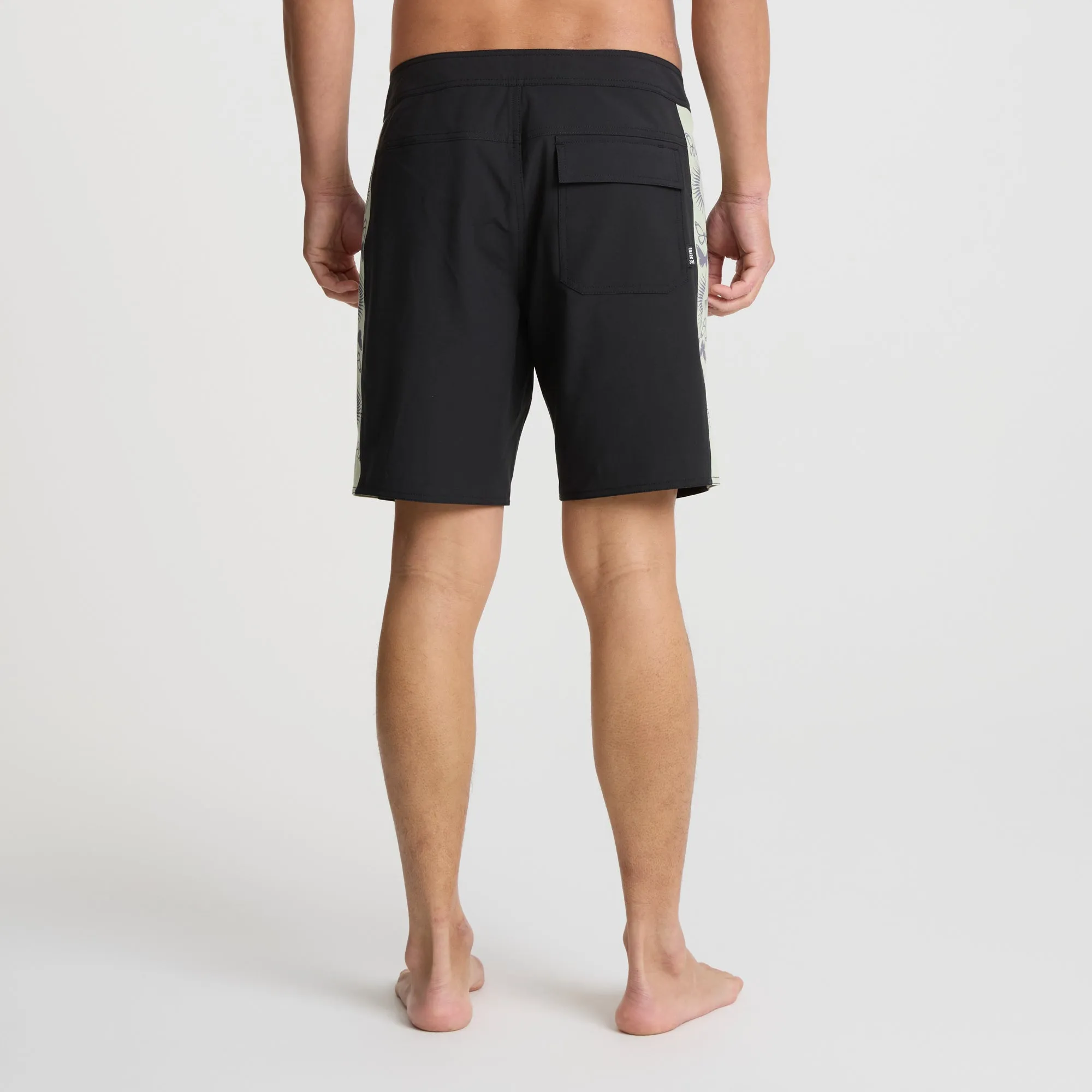 Passage 18.5" Boardshorts - Black sold by Roark product image thumbnail 4