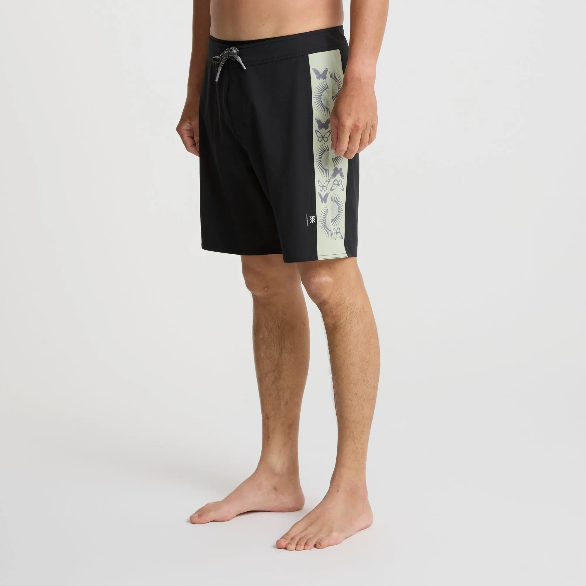 Passage 18.5" Boardshorts - Black sold by Roark product image thumbnail 3