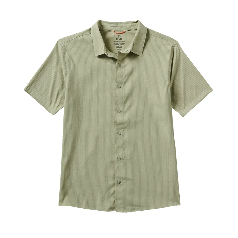 Bless Up Breathable Stretch Shirt - Sage sold by Roark