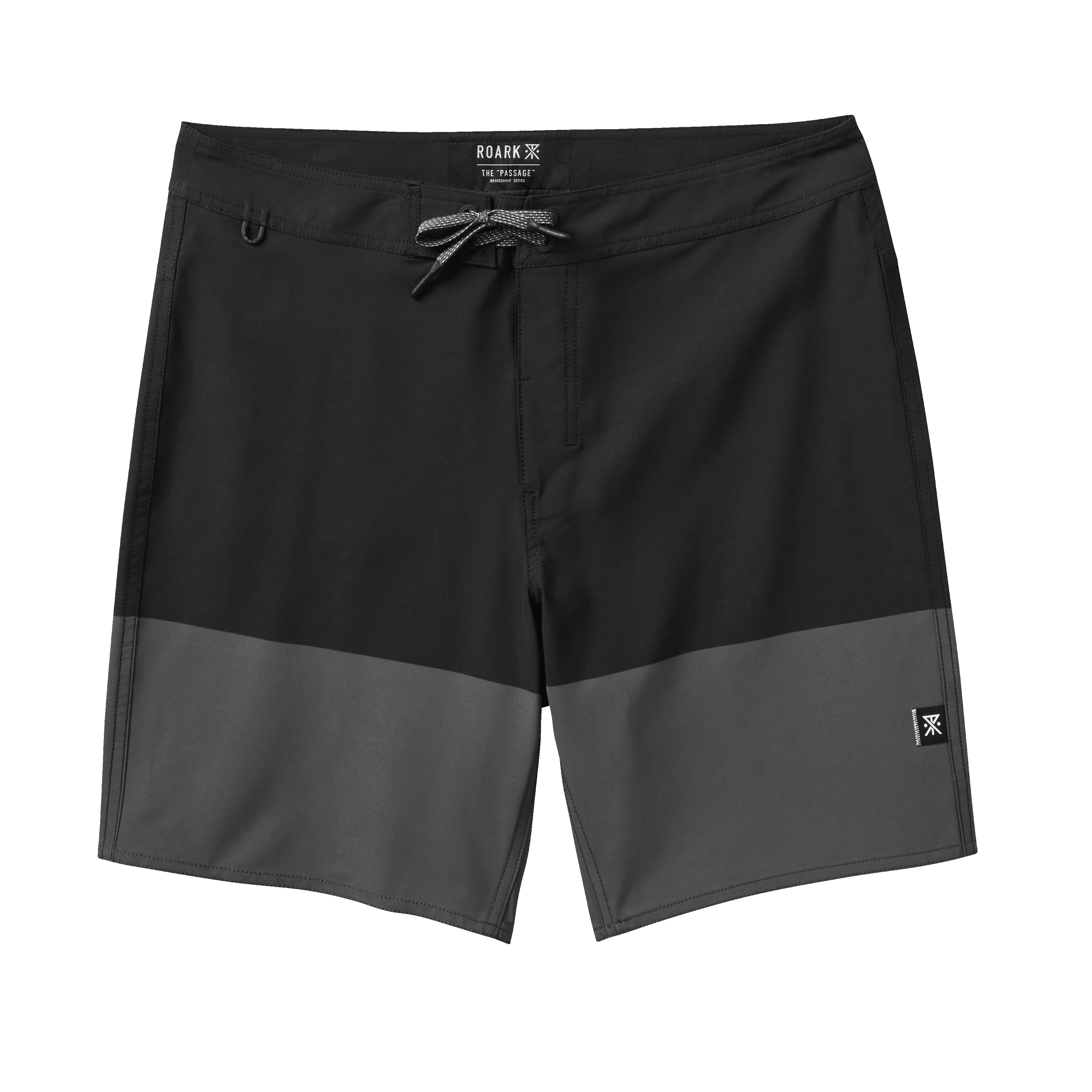 Passage 18.5" Boardshorts - Charcoal sold by Roark