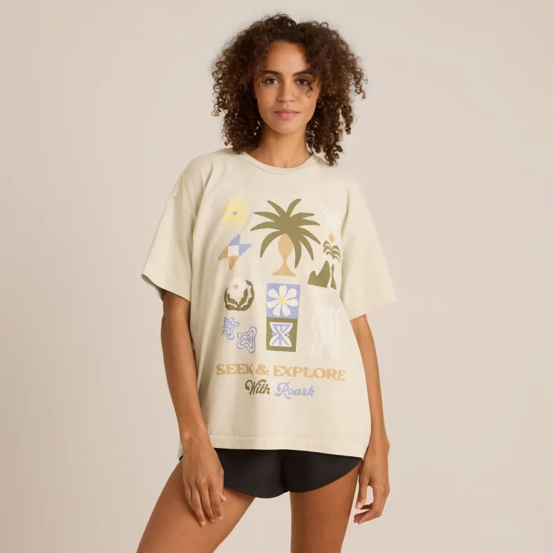 Seeker Oversized Premium Tee - Dusty Eucalyptus sold by Roark